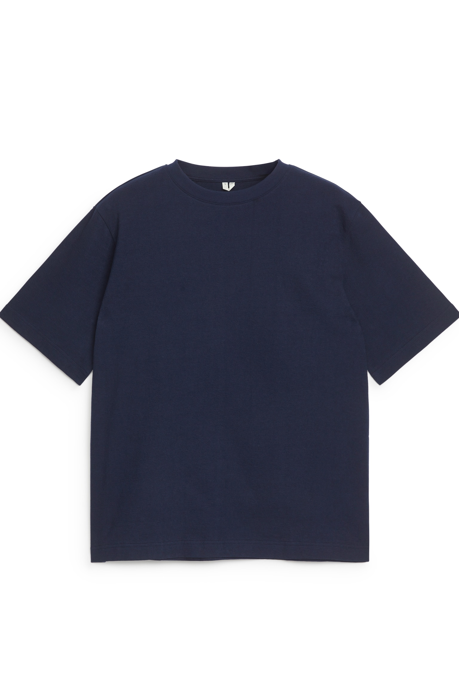 Bouclé Jersey T-Shirt - Dark Blue/Black/White/Light Blue - 1