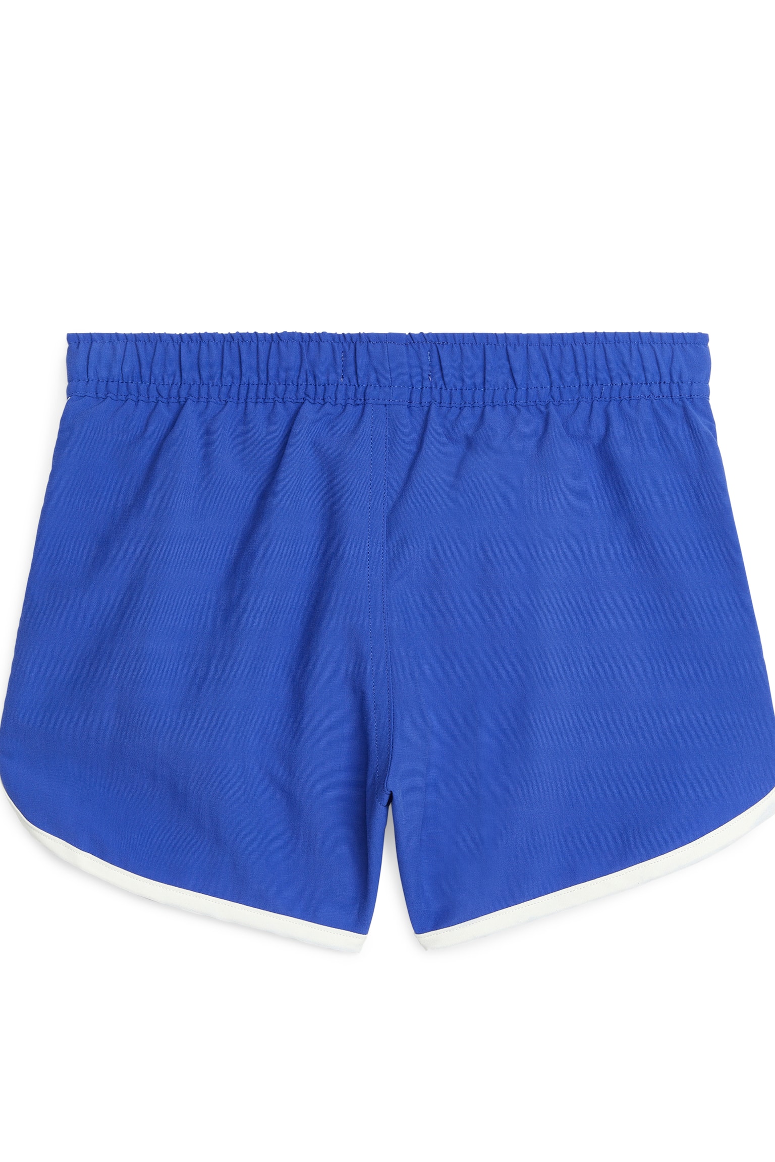 Contrast Binding Swimshorts - Bright Blue/Orange - 2