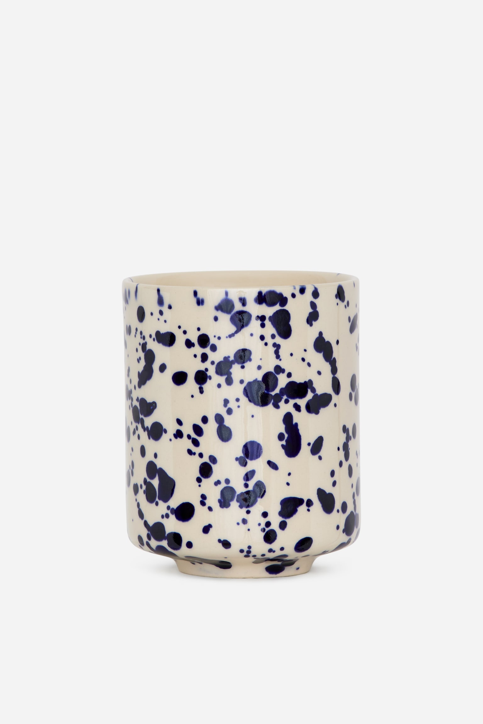 Két darabos kőedény csészék - Blue Dots/Off White/Kék Dip/Világoszöld/Black/Pink/Off White/Zöld/Fehér/Fehér/Sötétkék - 2