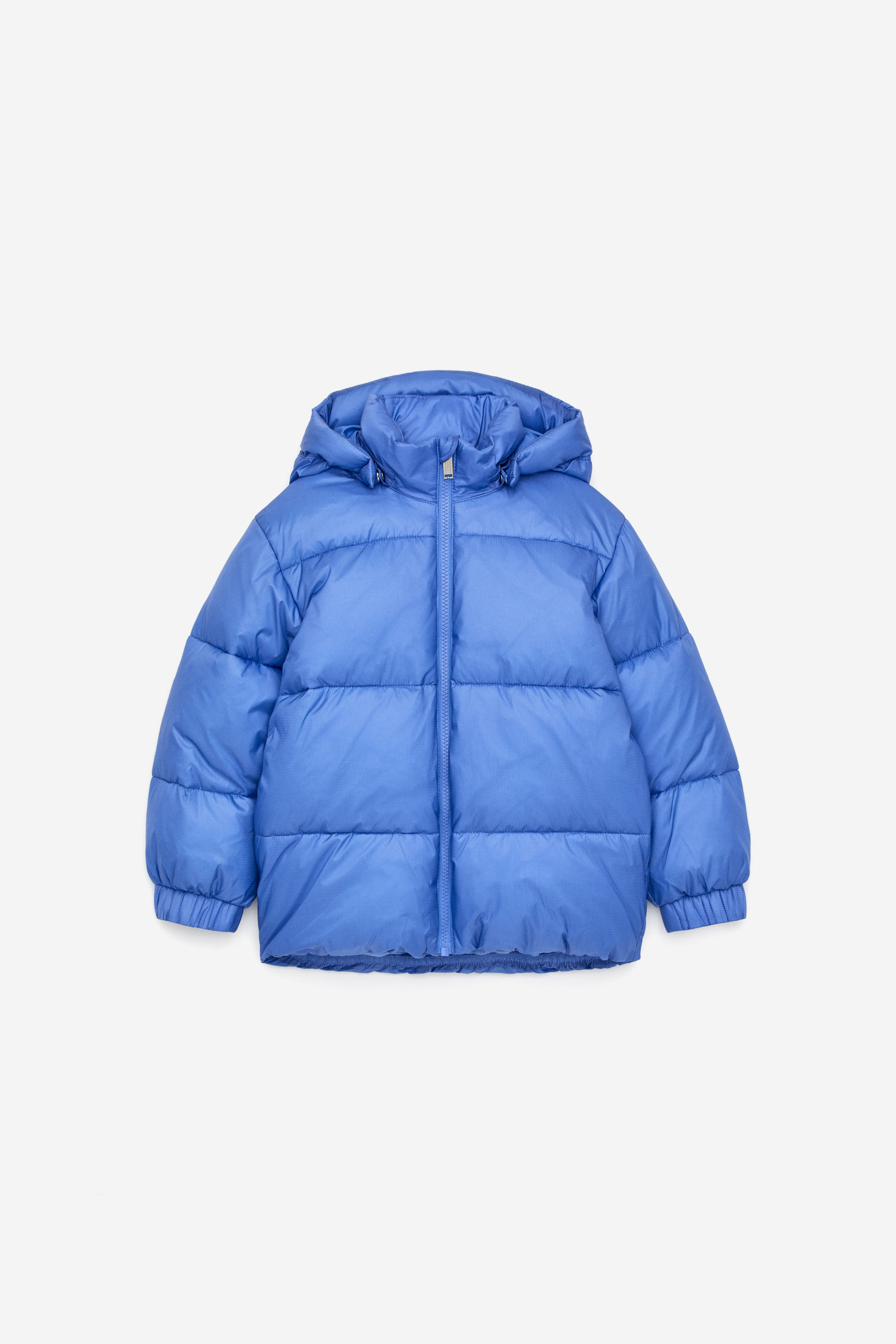 Gefütterte Steppjacke - Blau