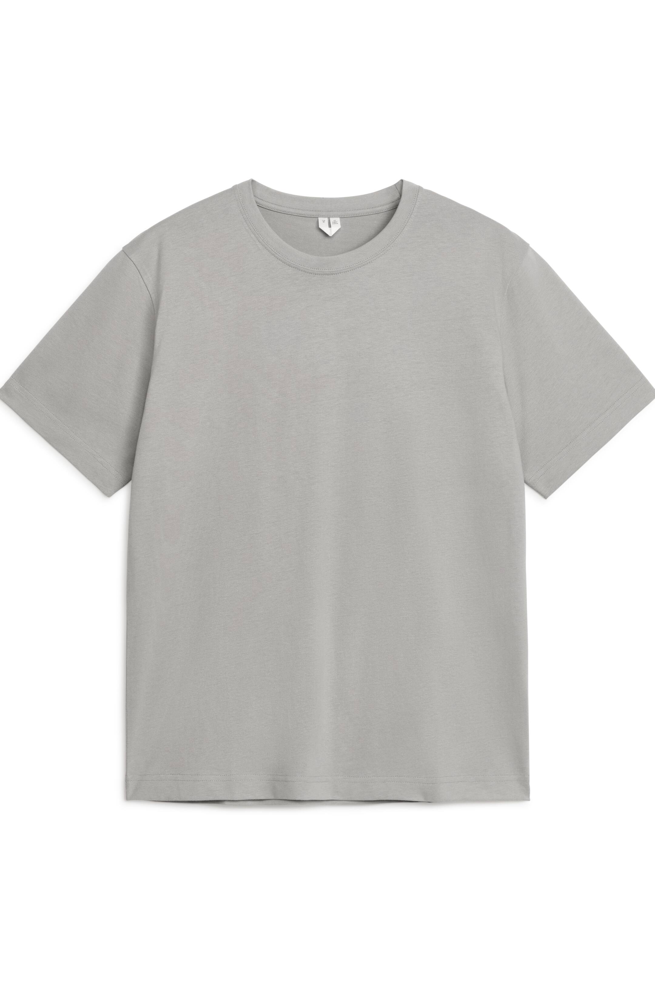 Mittelschweres T-Shirt - Rundausschnitt - Kurzarm - Grau - Men 