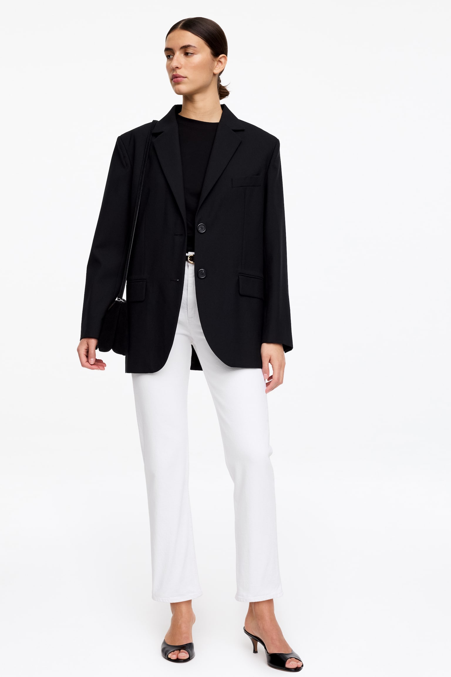 JADE CROPPED úzke džínsy - White/Vypraná čierna/Modrá/Tmavomodrá/Modrá/Tmavomodrá/Biela - 11