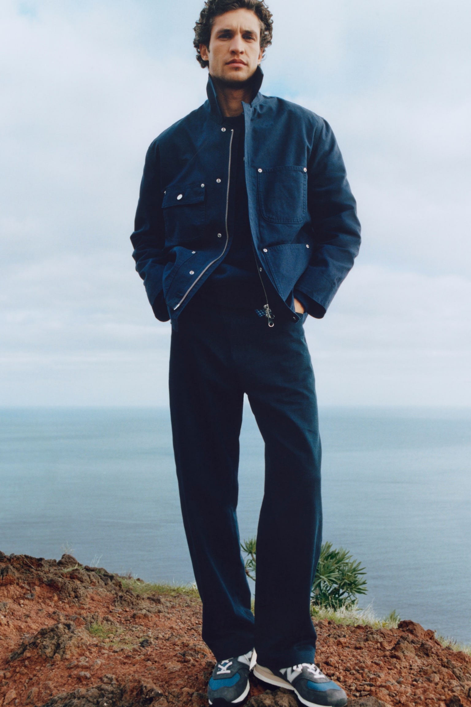 Workwear-jacka - Mörkblå - 5