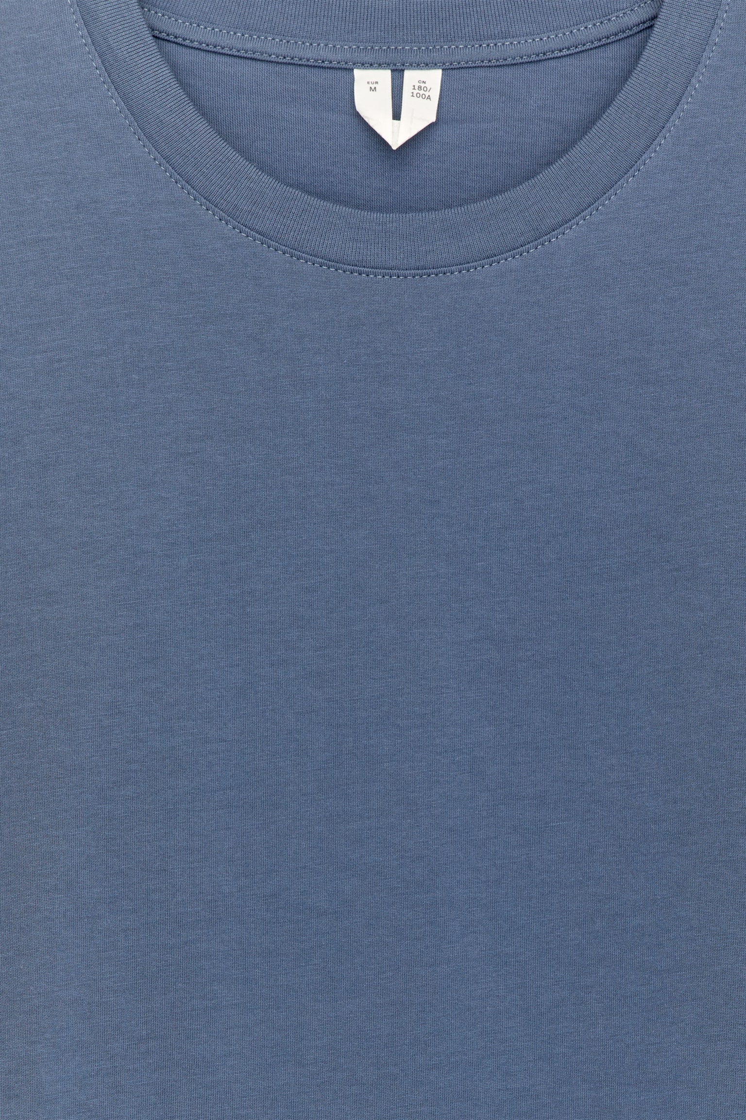 Κανονικό T-Shirt 170 GSM - Dusty Blue/Μαύρο/Λευκό/Γκρι Μελανζέ/Σκούρο Μπλε - 6
