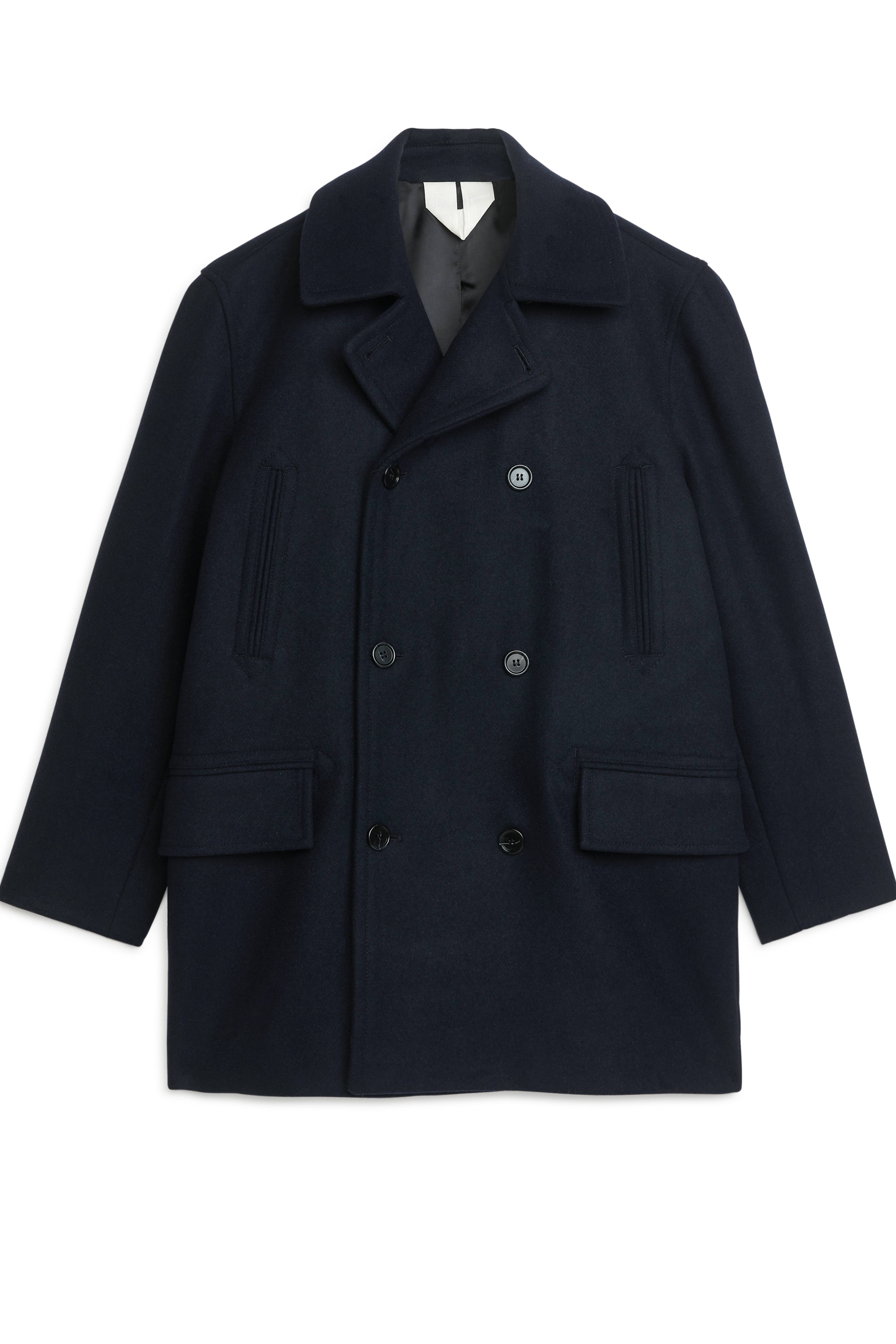 Top H & M Men’s Peacoat