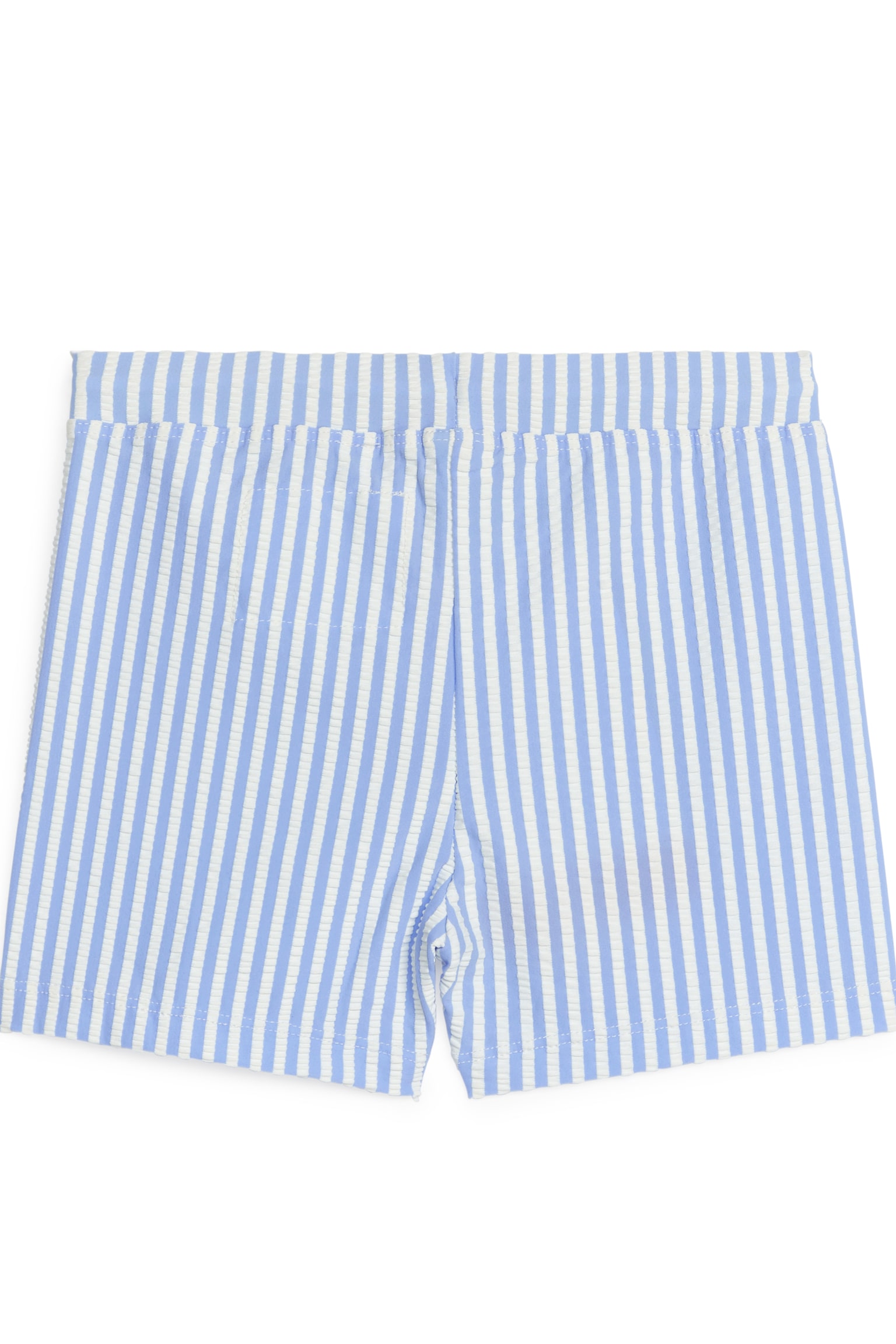 Swimming Trunks - Light Blue/White - 3