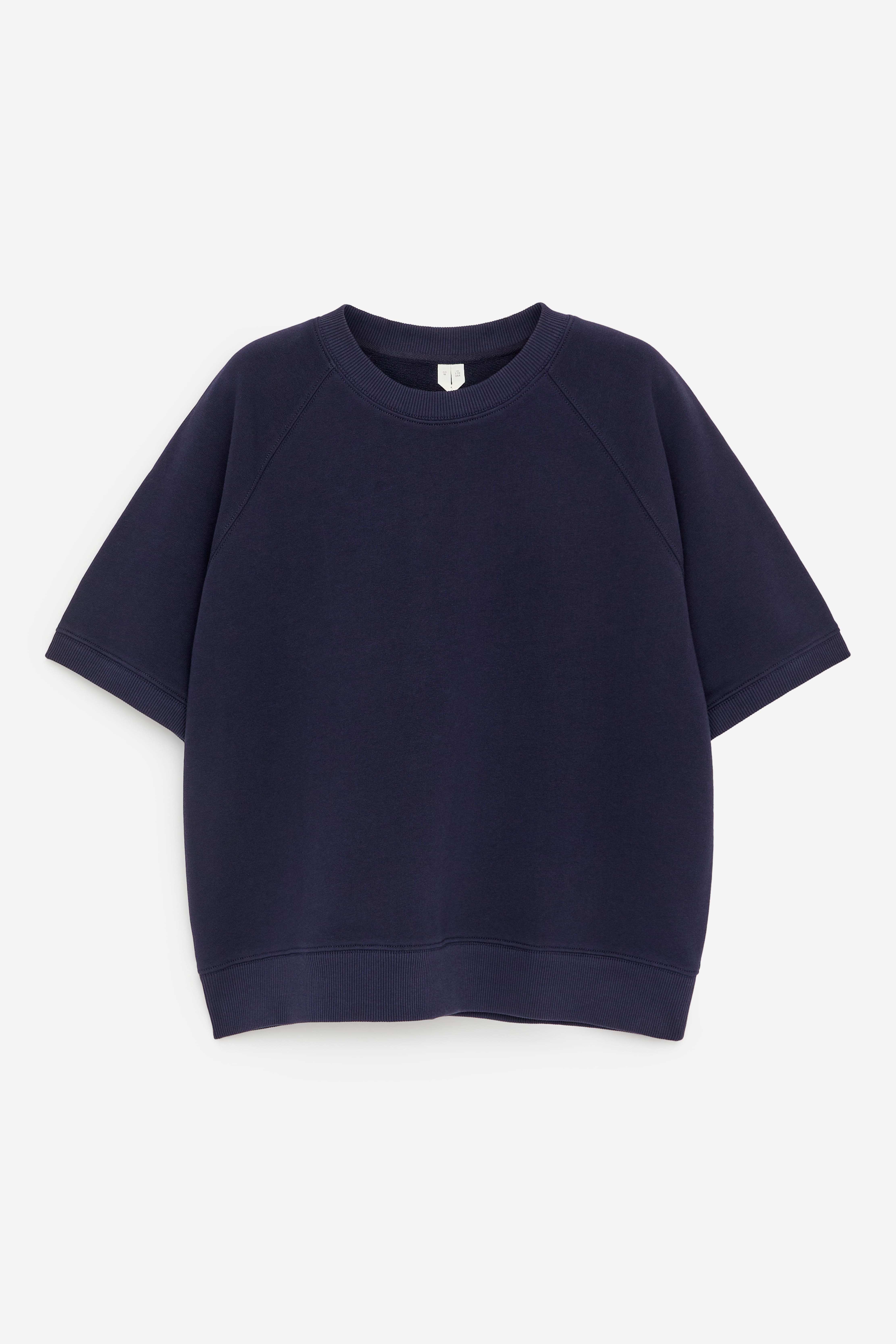 Felpa in spugna francese - Blu scuro/Grigio mélange/Rosso