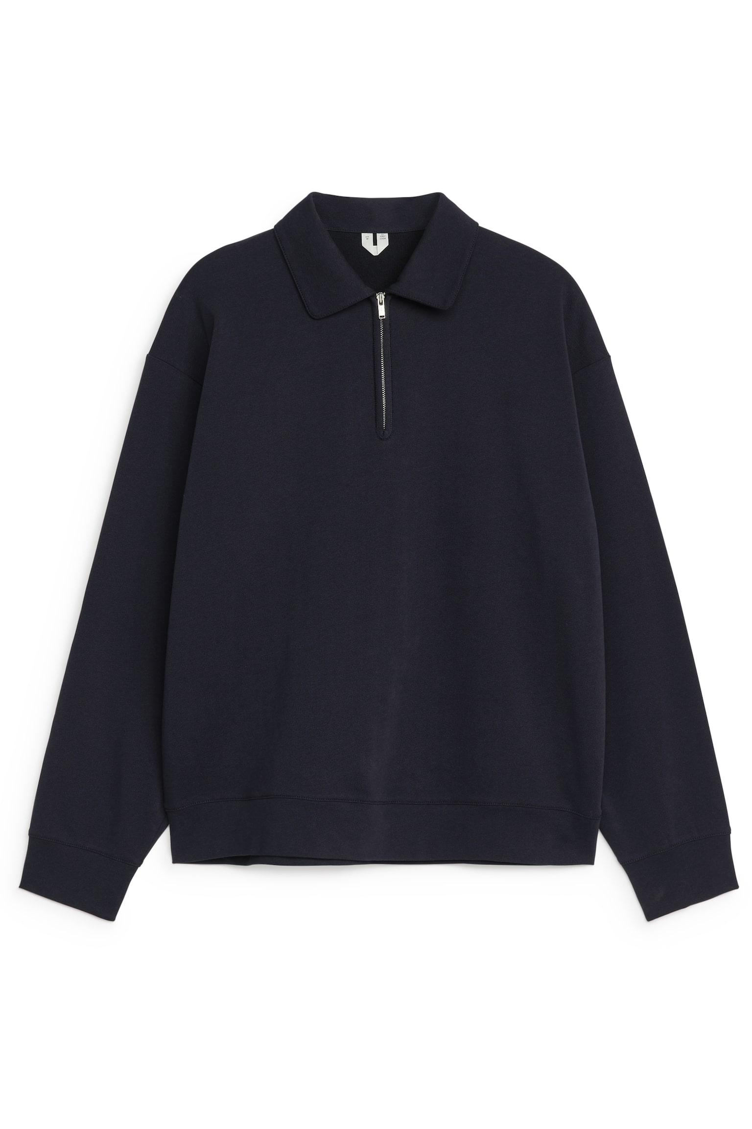 Half-Zip Polo Shirt - Dark Blue/Dark Mole - 2