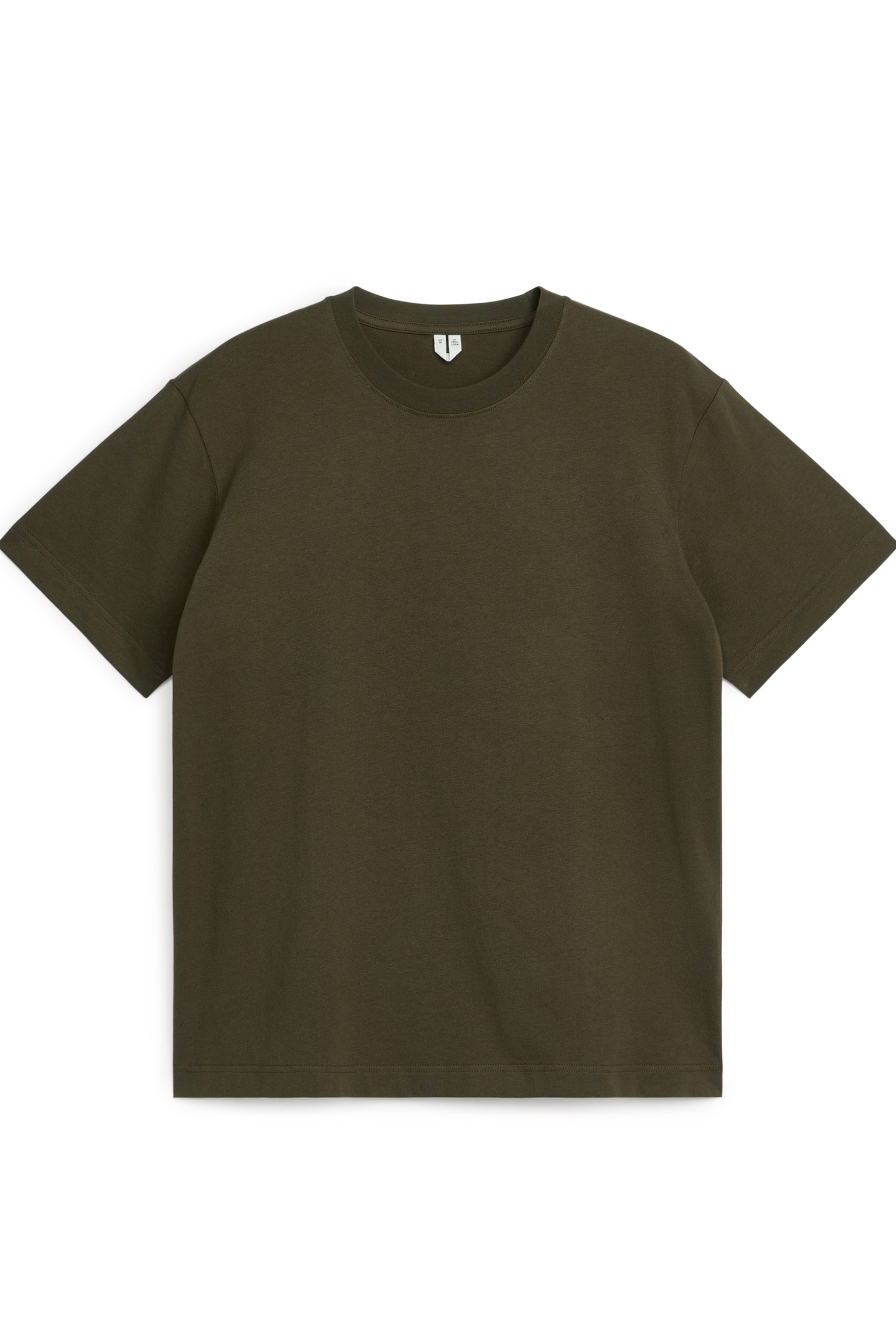 Midweight T-Shirt - Dark Green/Mole/Dark Brown/Dusty Blue/White/Black/Off White - 1