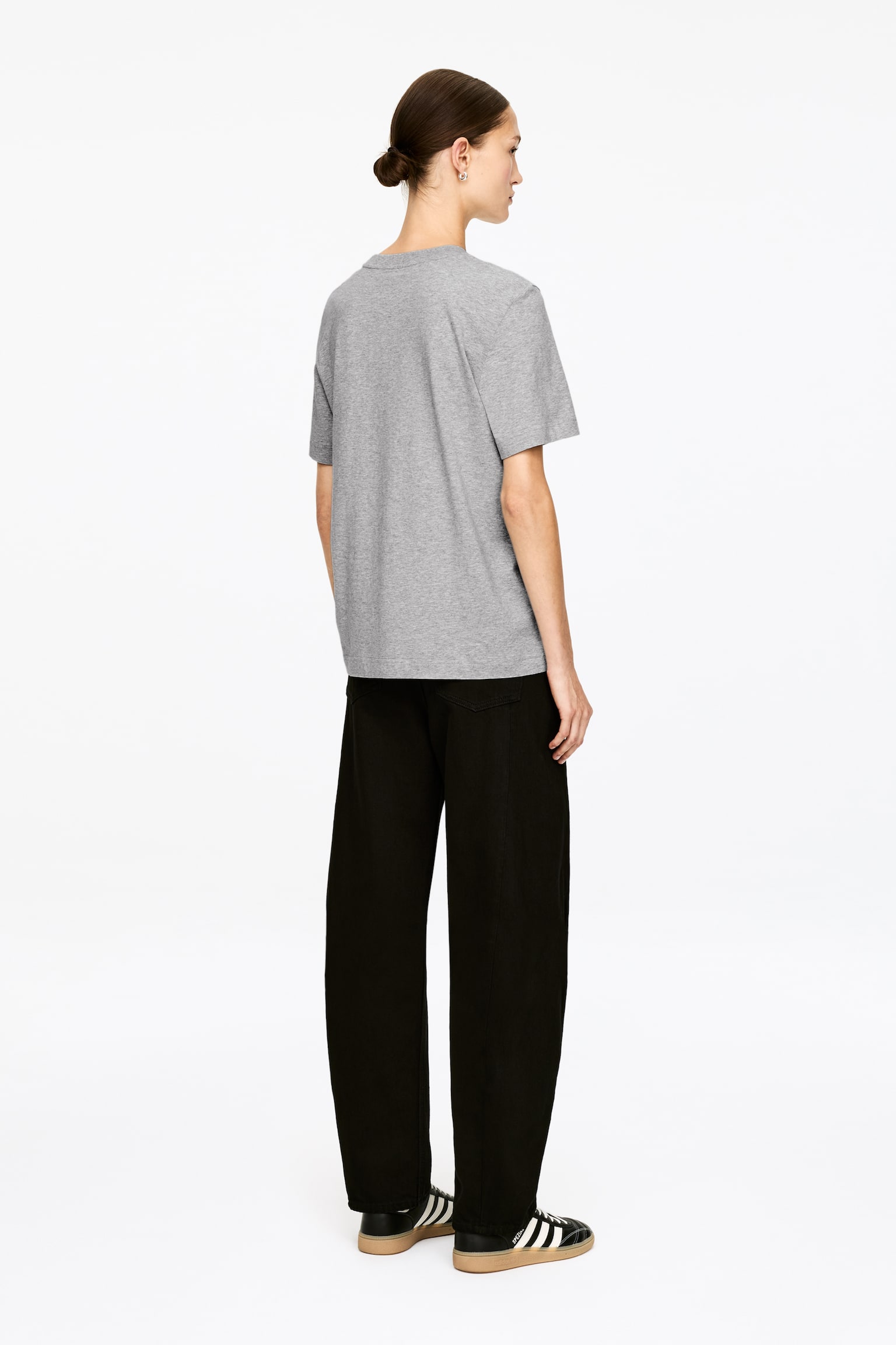 LILY T-shirt - Grå/Melange/Vit/Svart/Röd/Vit/mörkblå/Röd/vit/Rosa - 4