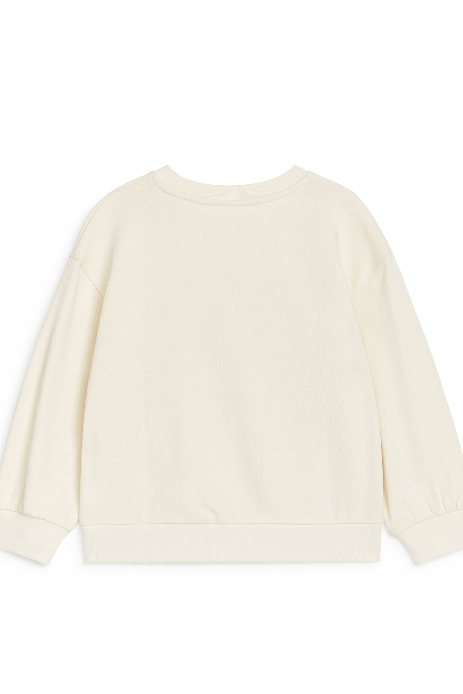 Relaxed Sweatshirt - Off White/Ballerinas - 4