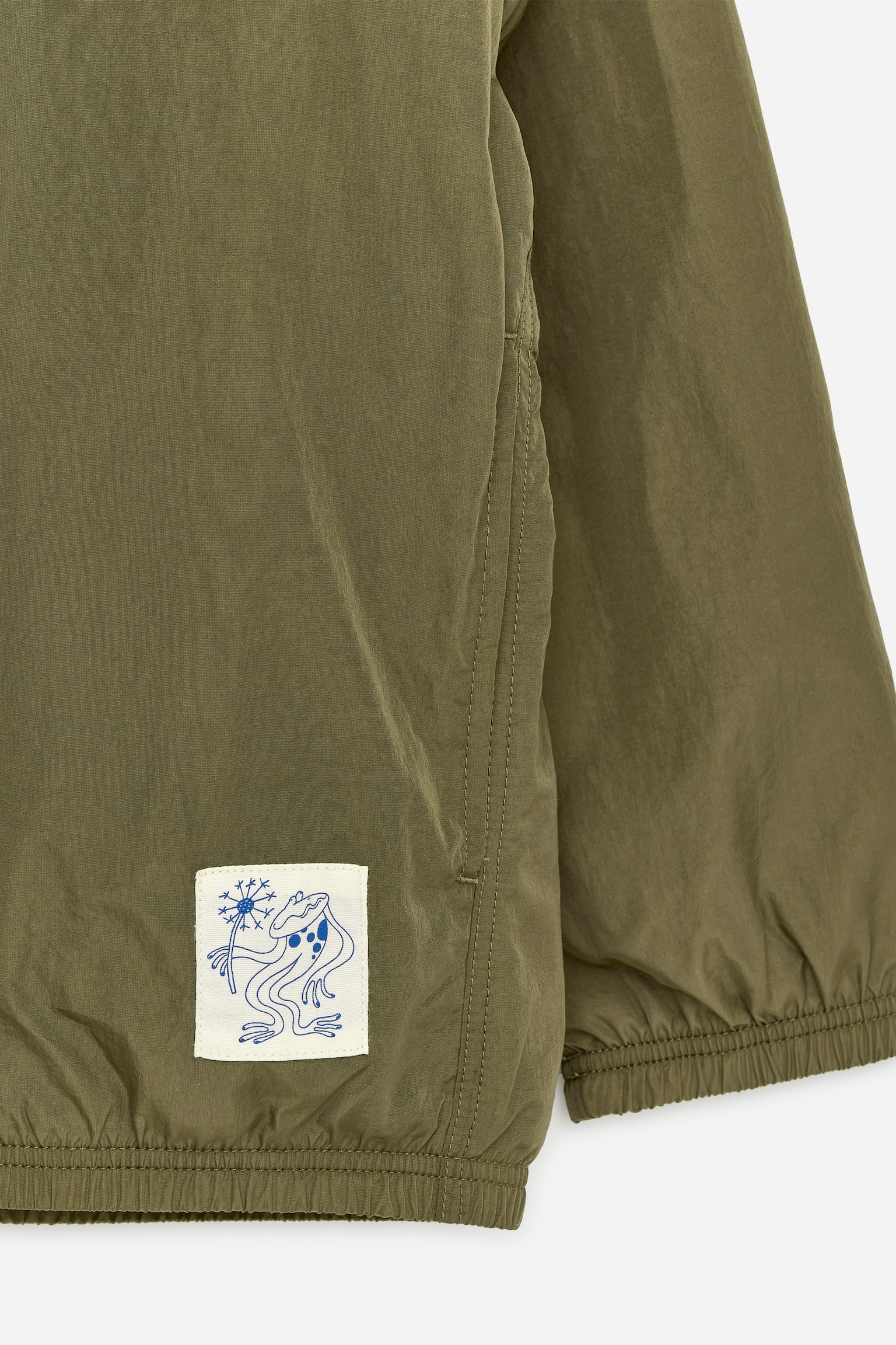 Shelljack met fleece voering - Groen/Lila/veelkleurig - 5