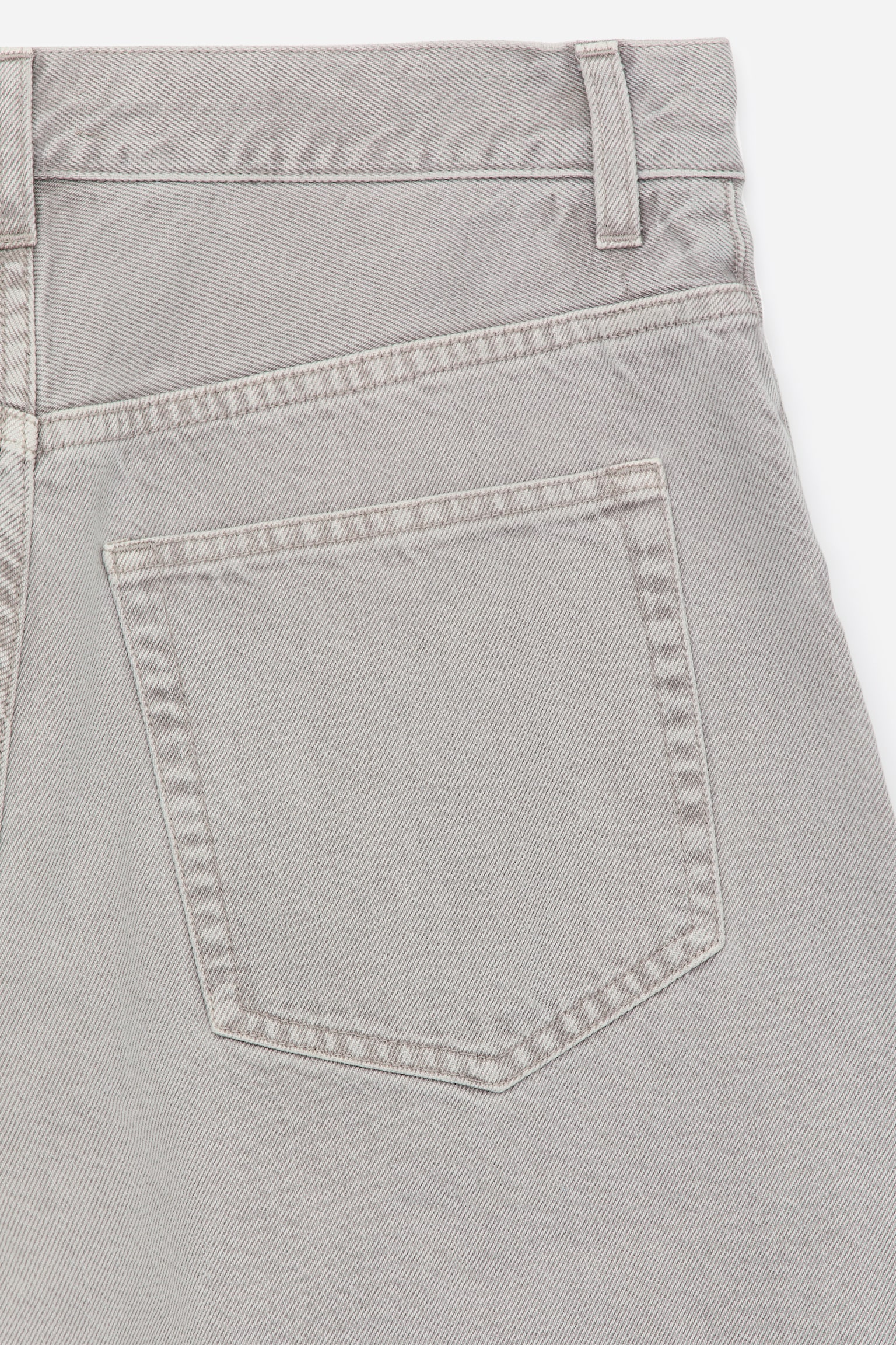 Jeans dal taglio barrel - Grigio chiaro - 5