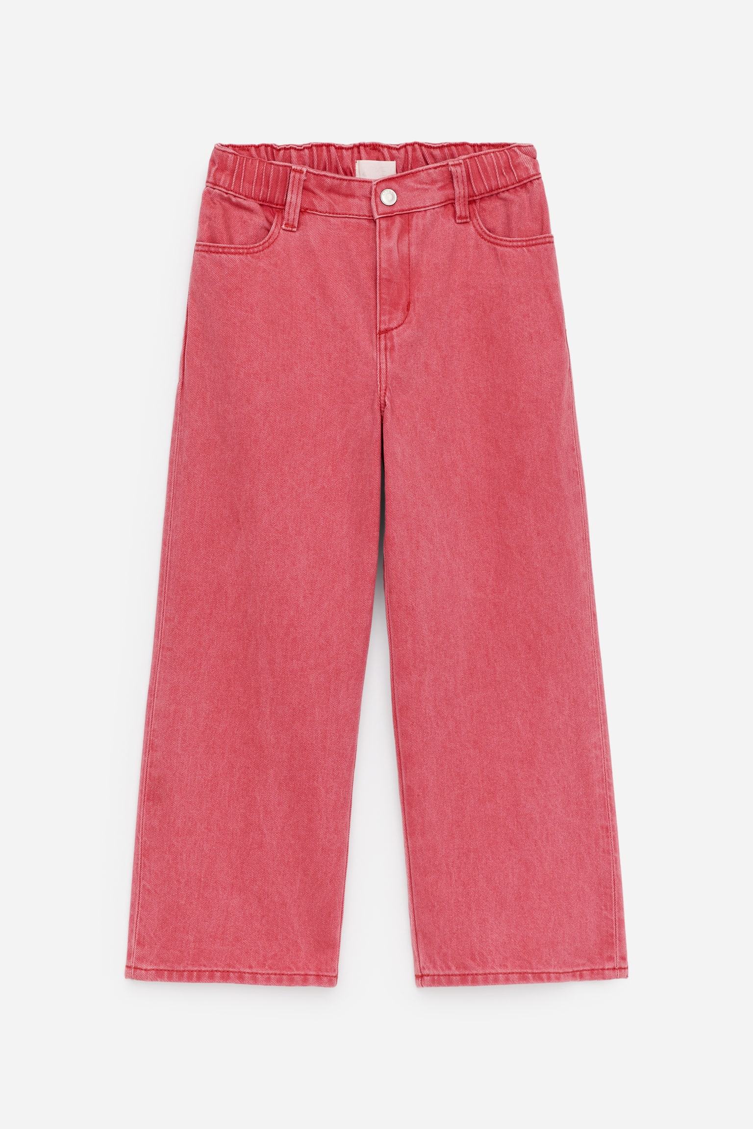 Weite Jeanshose - Rot/Rosa/Blau/Lila/Schwarz