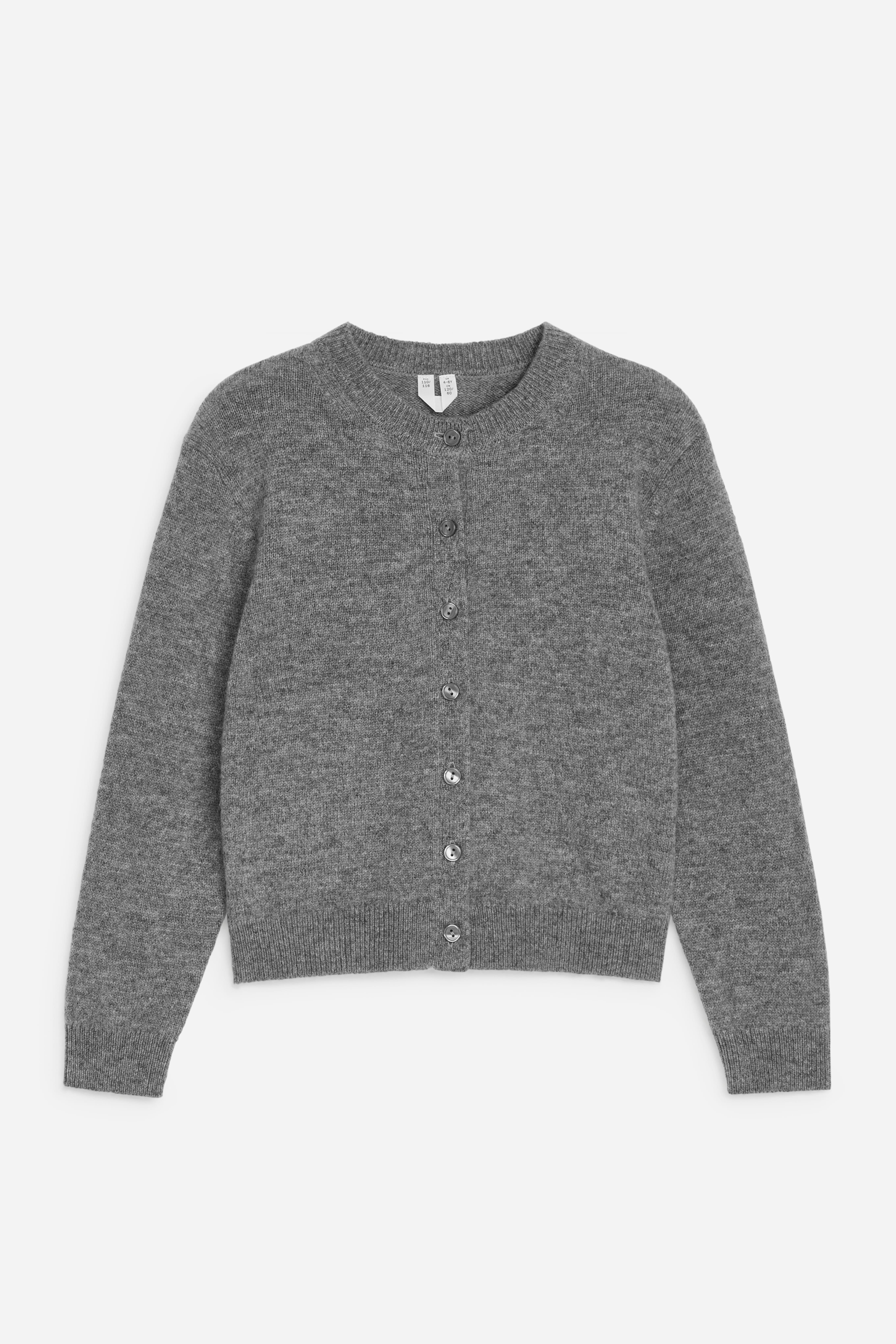 Gilet en laine - gris