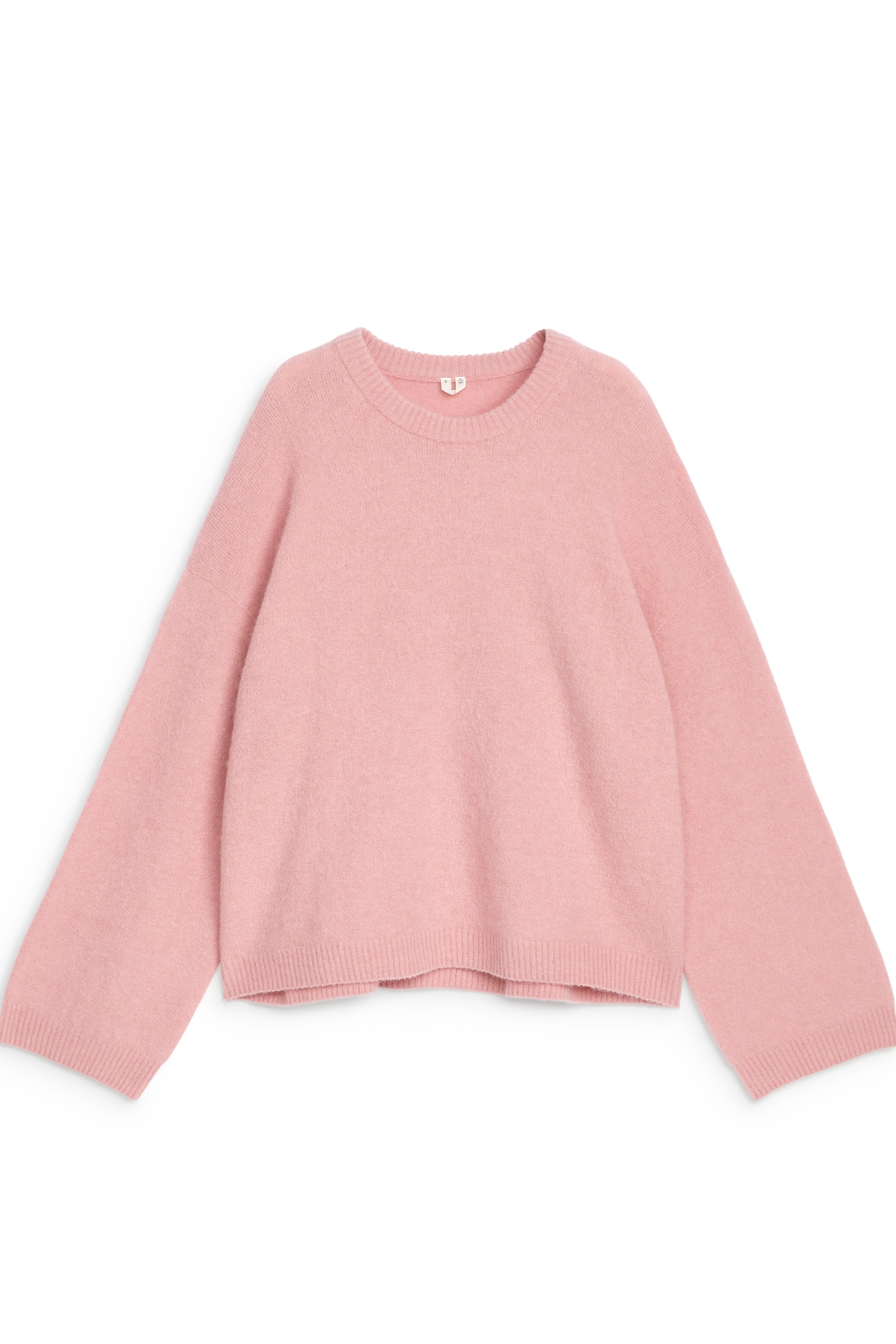 Alpaca-Wool Blend Jumper - Pink/Black/Beige/Off White/Light Grey/Dusty Blue/Dark Yellow/Dark Brown/Dark Green - 2