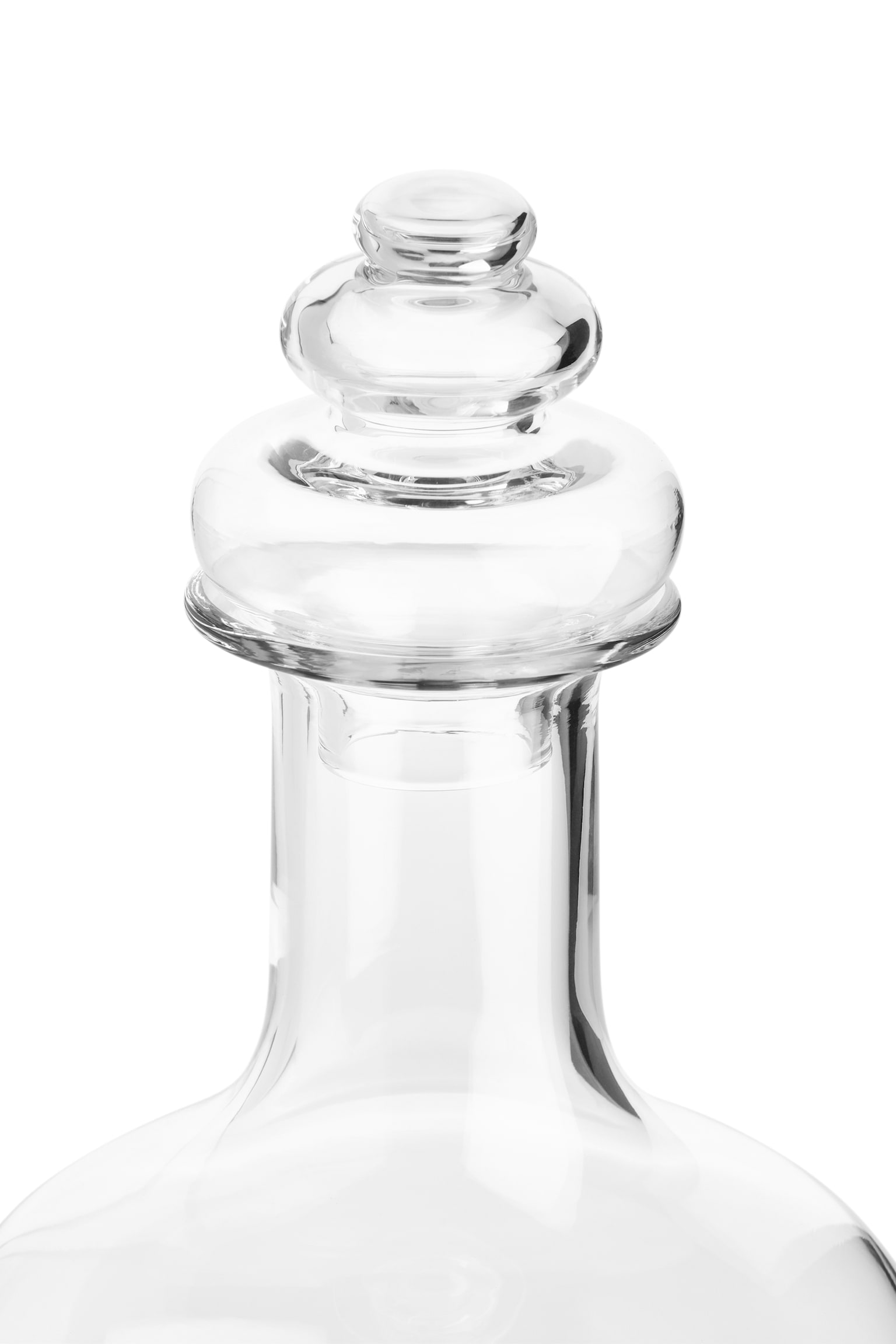 Glass Carafe - Transparent - 2