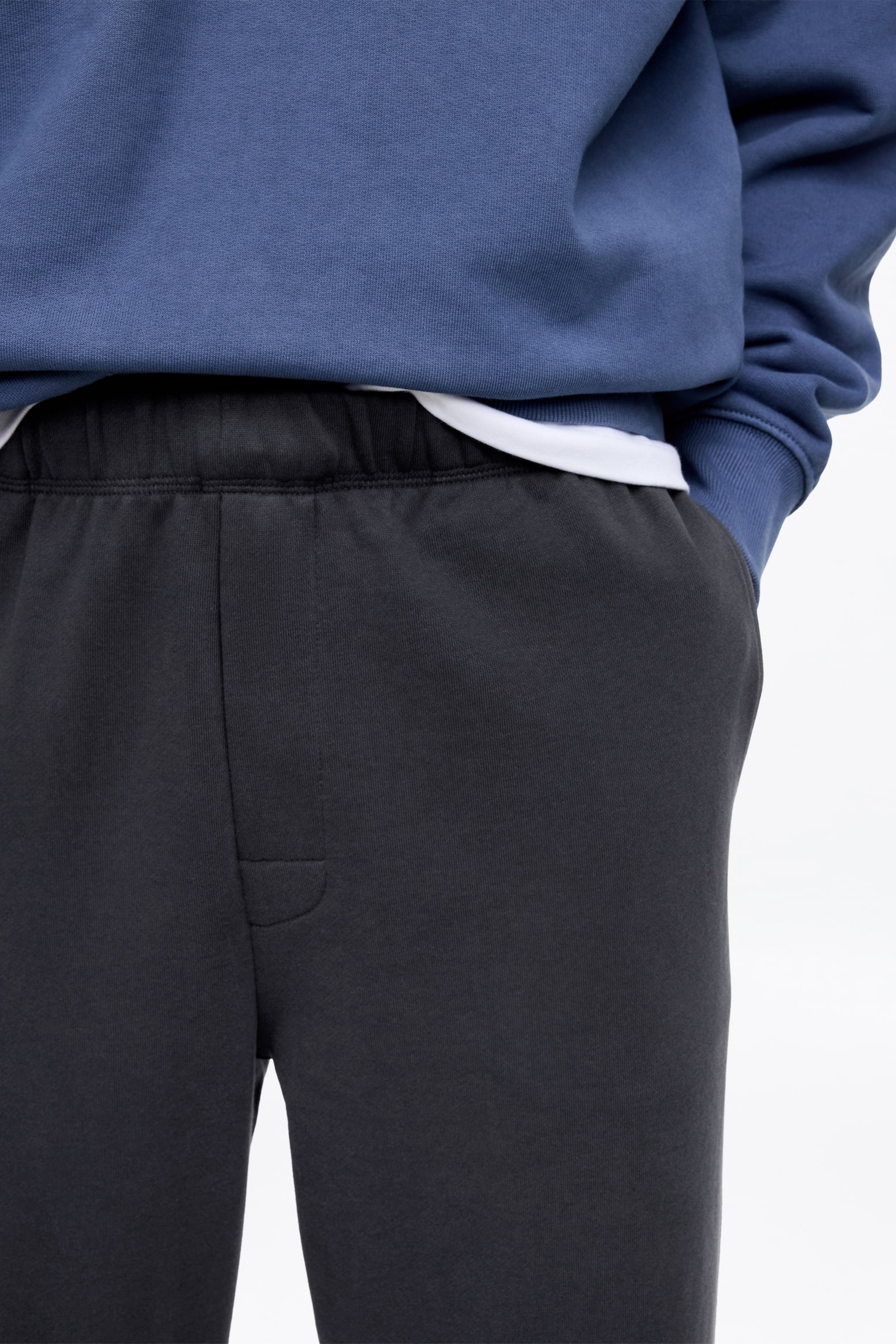 Sweatpants - Off-black/Mörkröd - 3