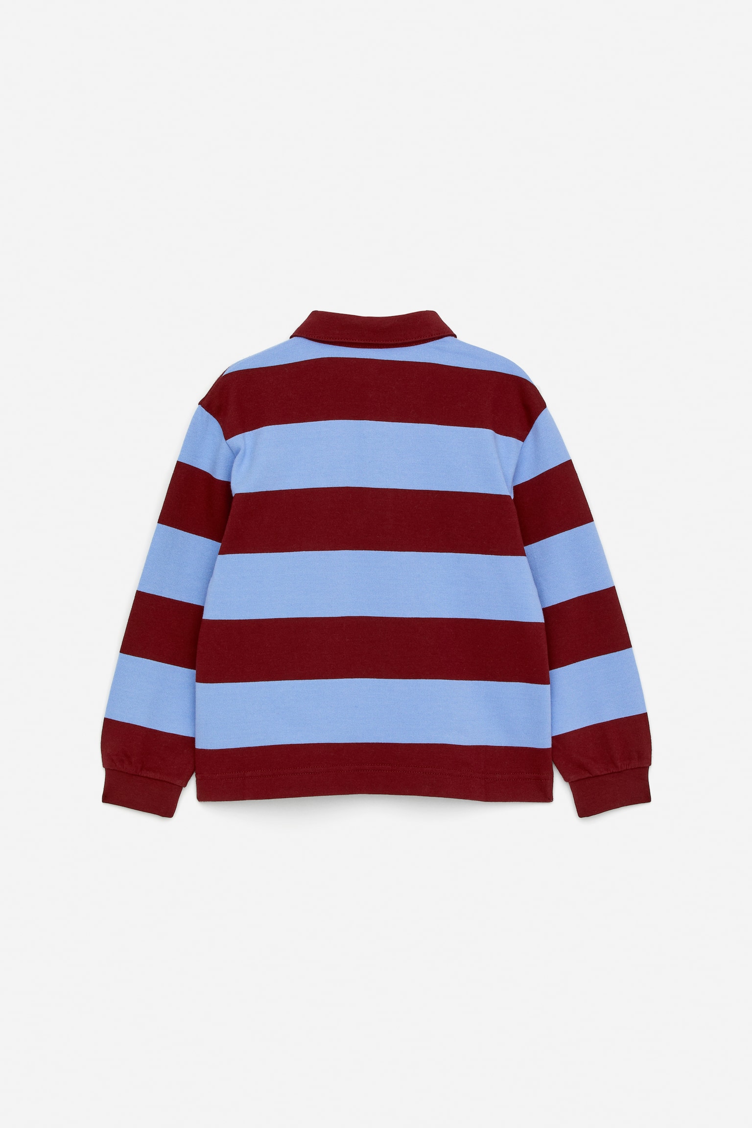 Tricou Rugby - Albastru/Roșu închis/Albastru/Verde - 3
