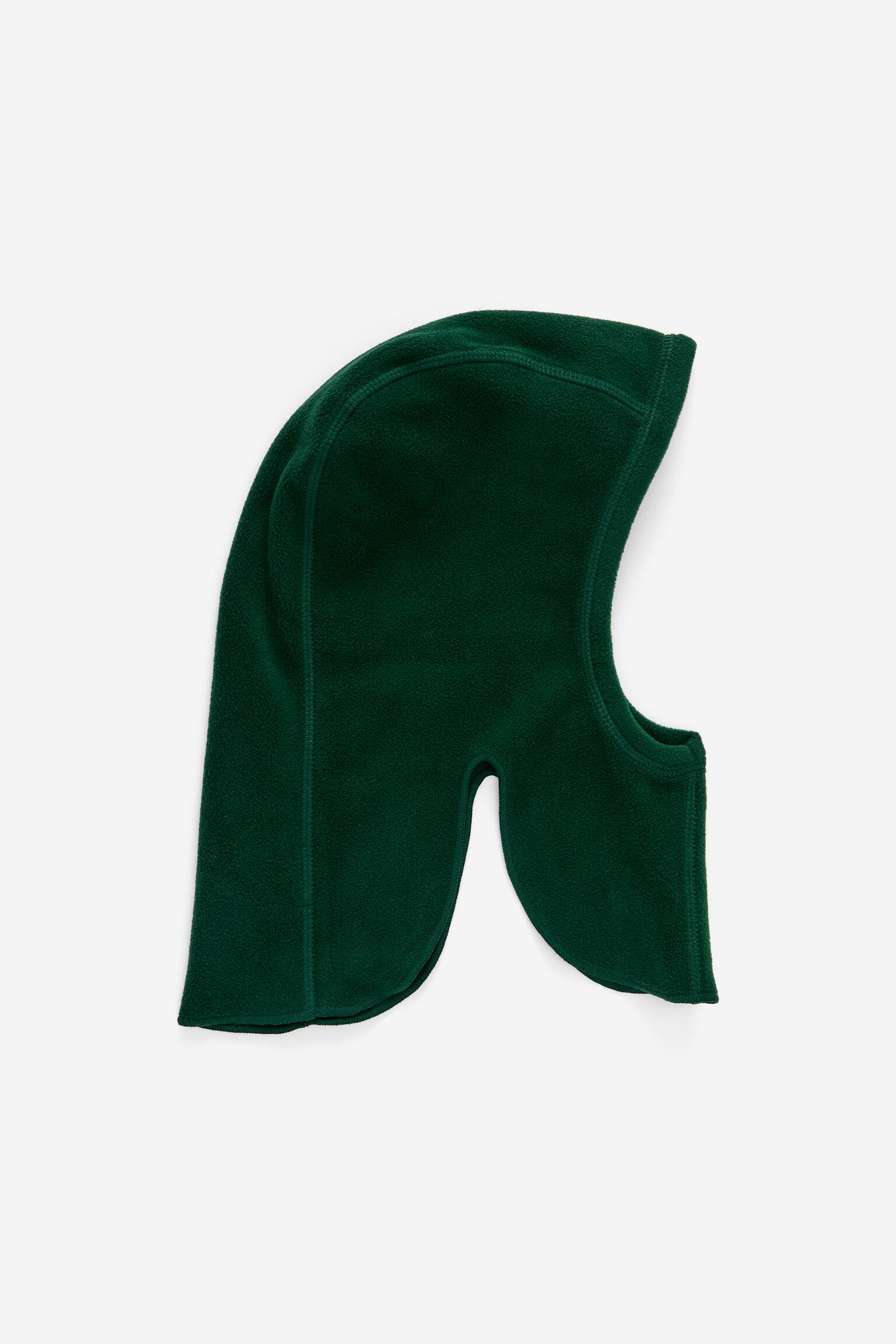 Cappuccio in pile - Verde scuro/Viola - 1