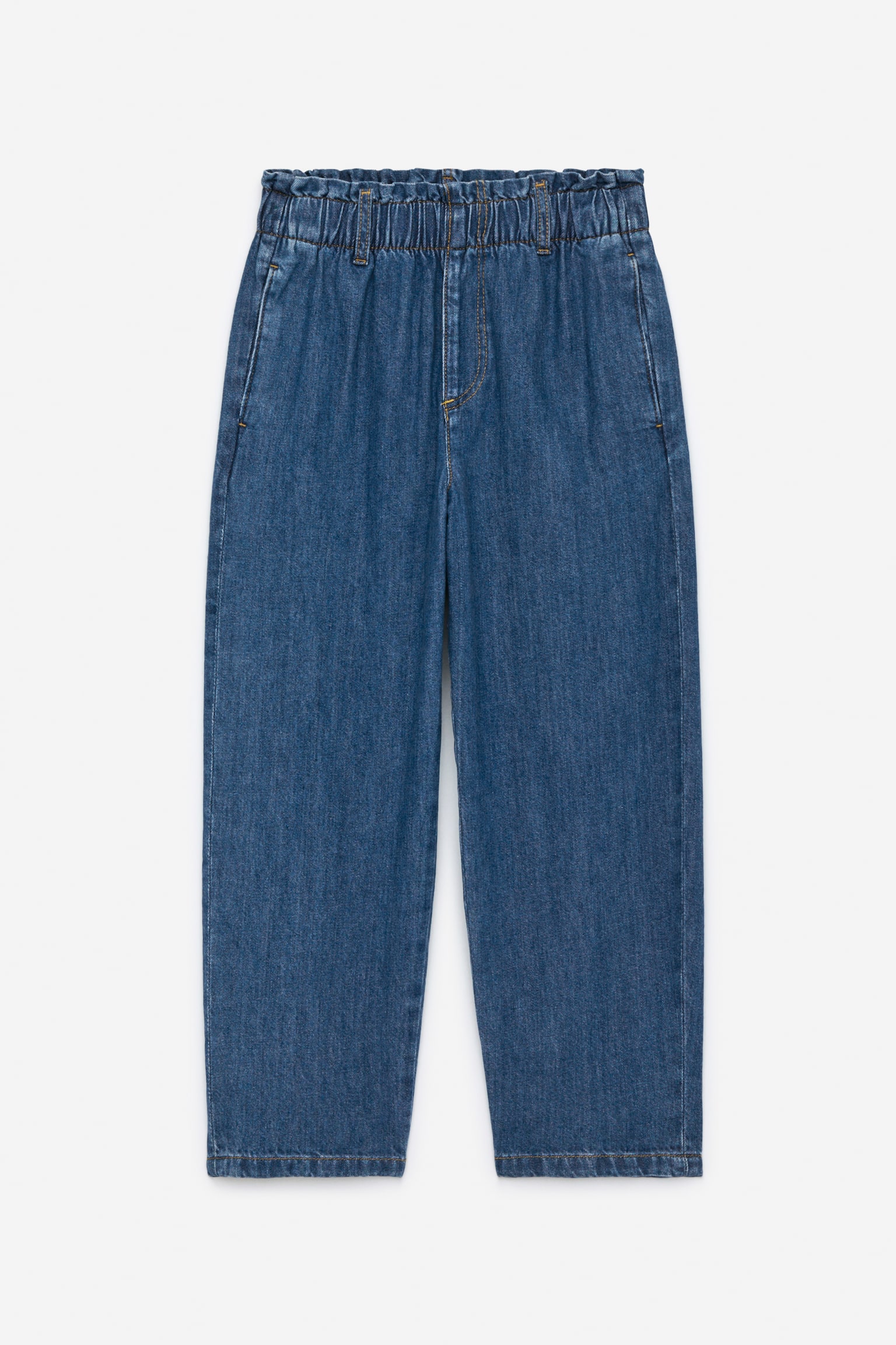 Paperbag Trousers - Blue