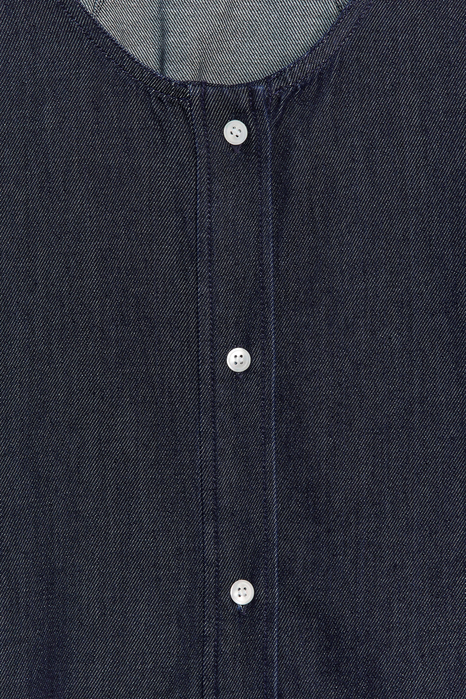 Raw Denim Shirt - Dark Blue - 6