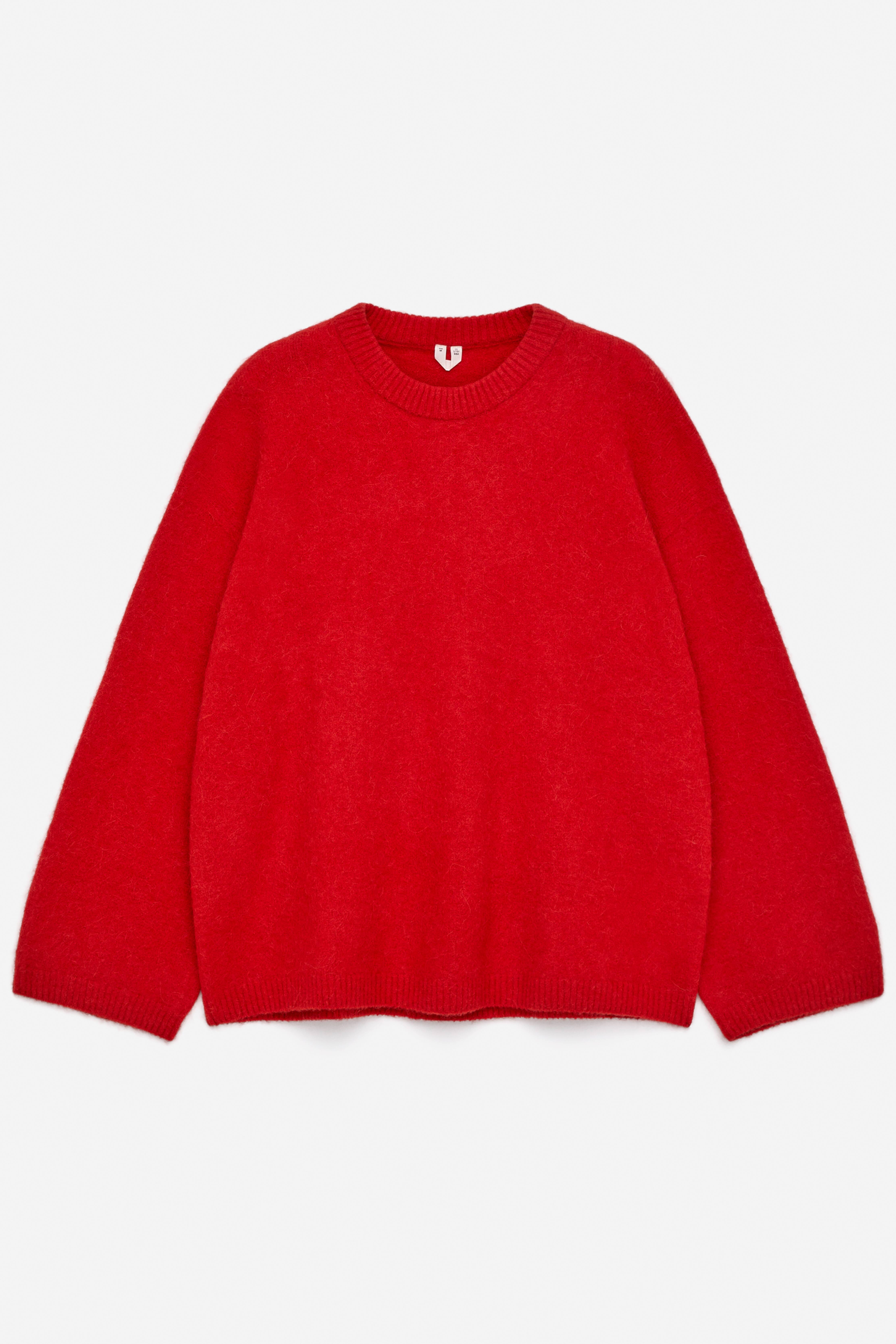 Maglione in misto alpaca e lana - Rosso/Bordeaux scuro/Blu scuro/Viola/Bianco sporco/Grigio chiaro/Turchese/Rosa polvere/Beige/Nero