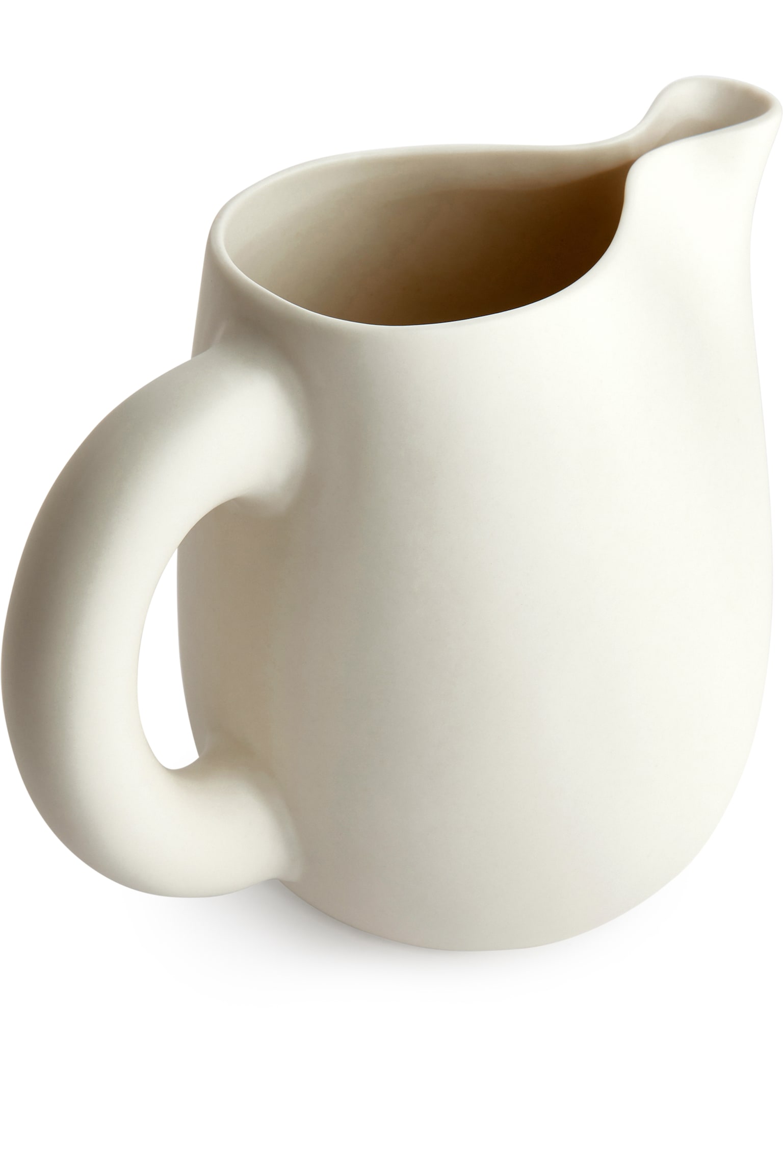 Stoneware Jug - White - 1