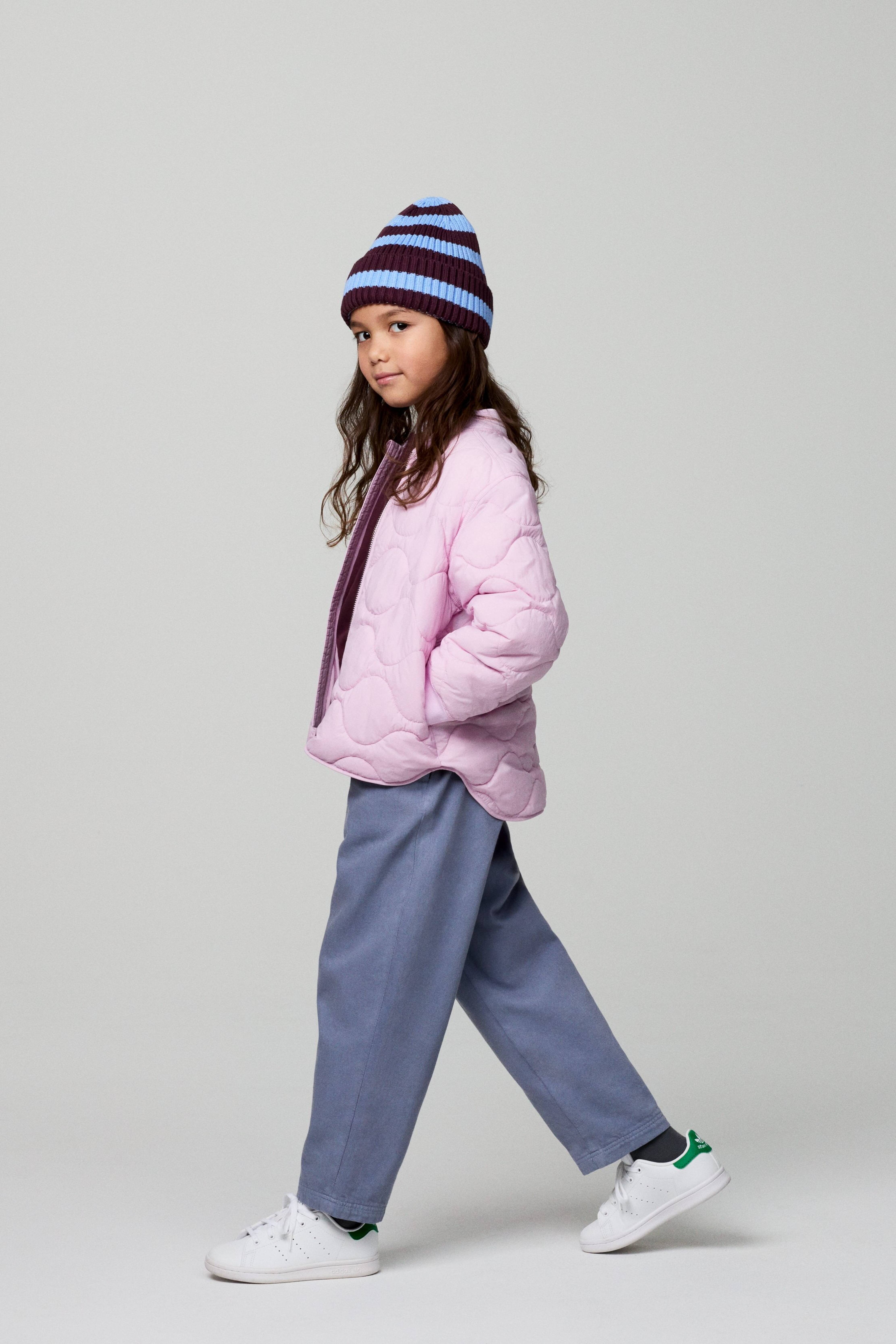 Rippstrickmütze - Blau/Burgunderrot/Blau/Khakigrün/Knallrot/Dunkelblau/Grün/Orange/Rosa/Rosa/Lila/Blau/Beige/Orange