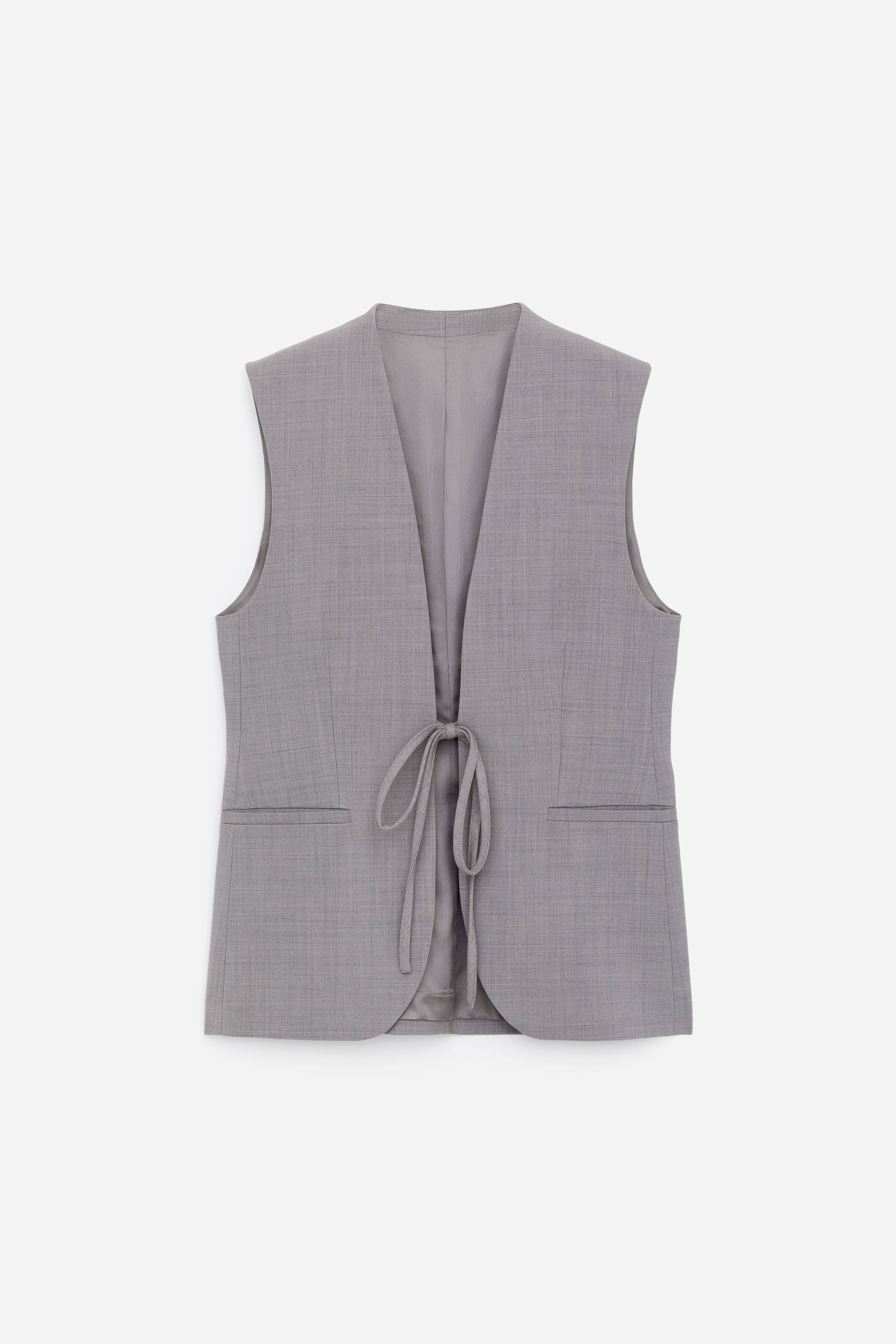 Elegante Weste - Grau