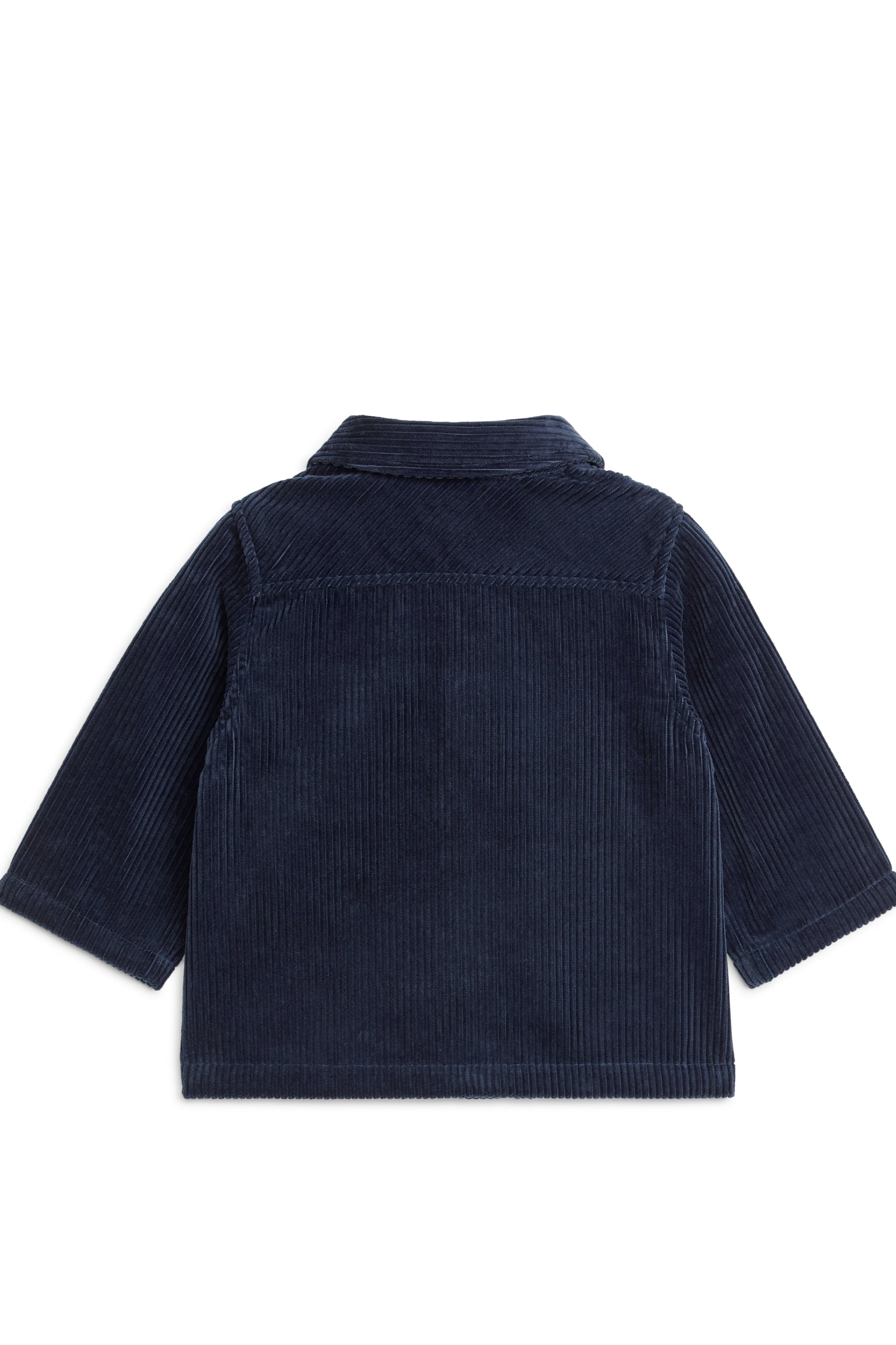 Corduroy Overshirt - Dark Blue - 2