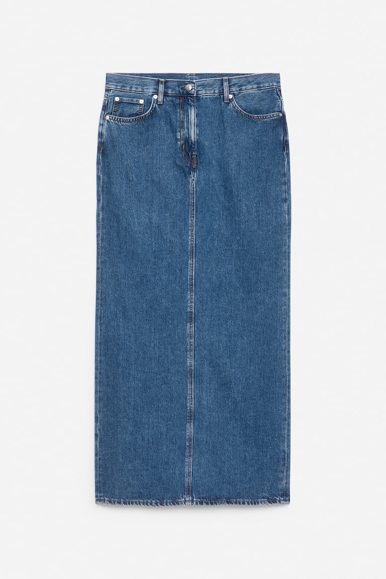 Maxi Denim Skirt