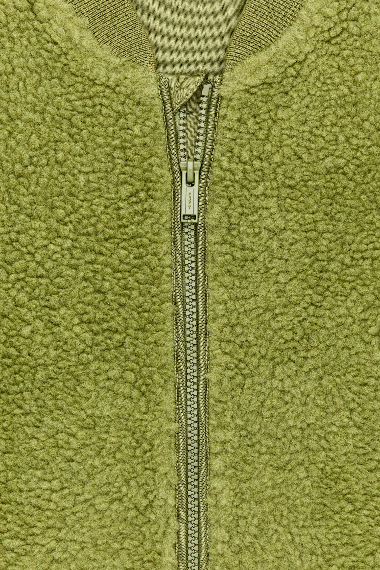 Teddyweste - Grün/Lila - 2