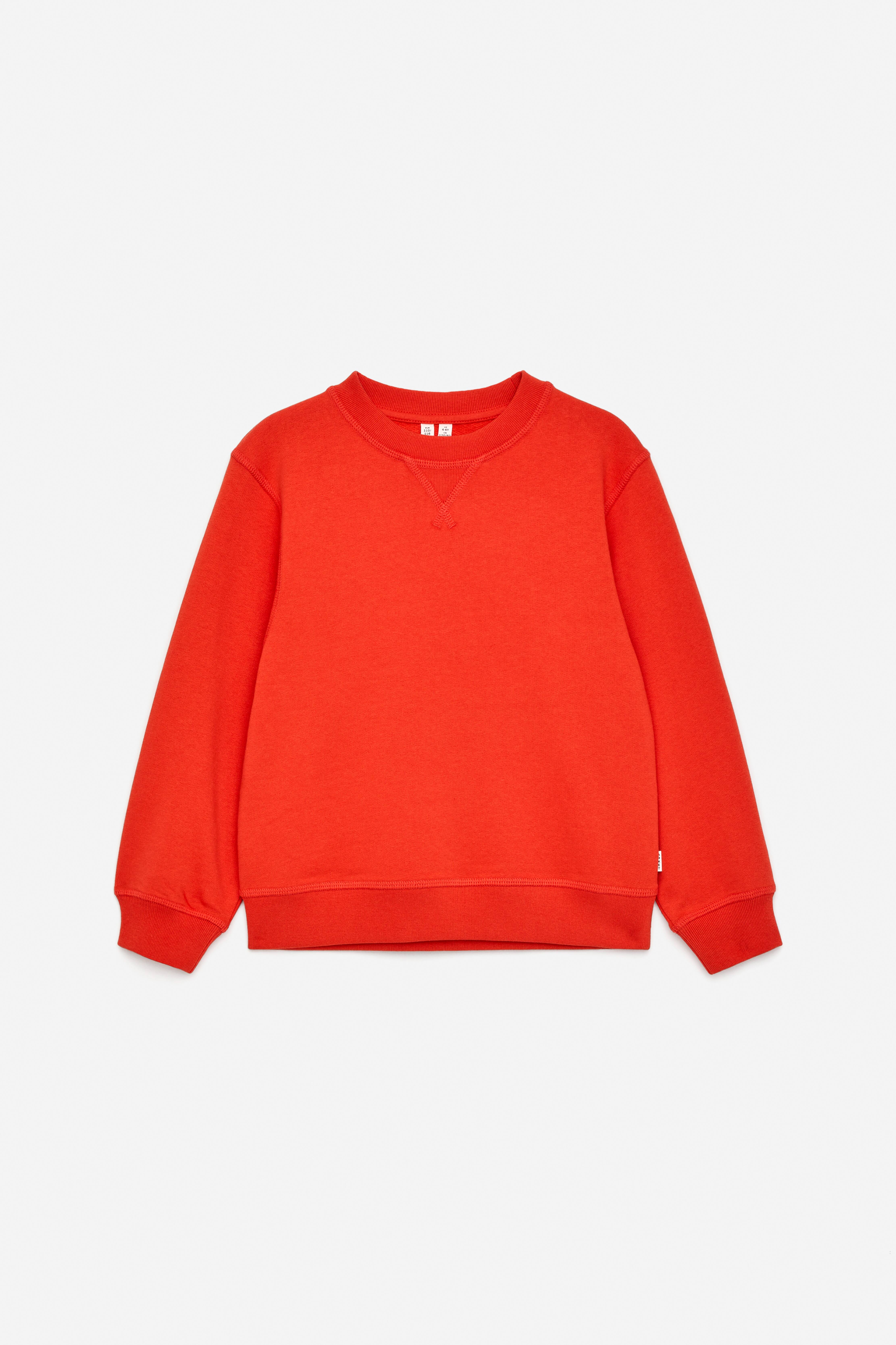 Sweatshirt - Röd/Grön/Mörkgrön/Lila/Gråmelerad/Mörkblå/Himmelsblå/Vinröd/Mörkrosa/Lilarosa/Orange/Rosa