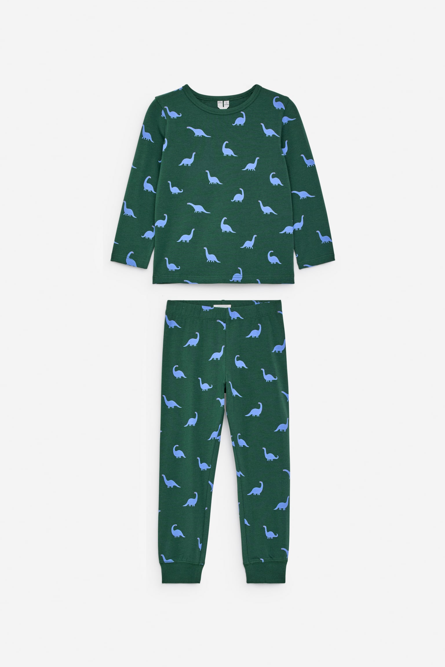 Jersey-Pyjama - Dunkelgrün/Blau/Weiß/Rosa/Herzen/Blau/Orange/Rosa/Orange/Cremeweiß/Sterne/Eierschalenweiß/Rot/Cremeweiß