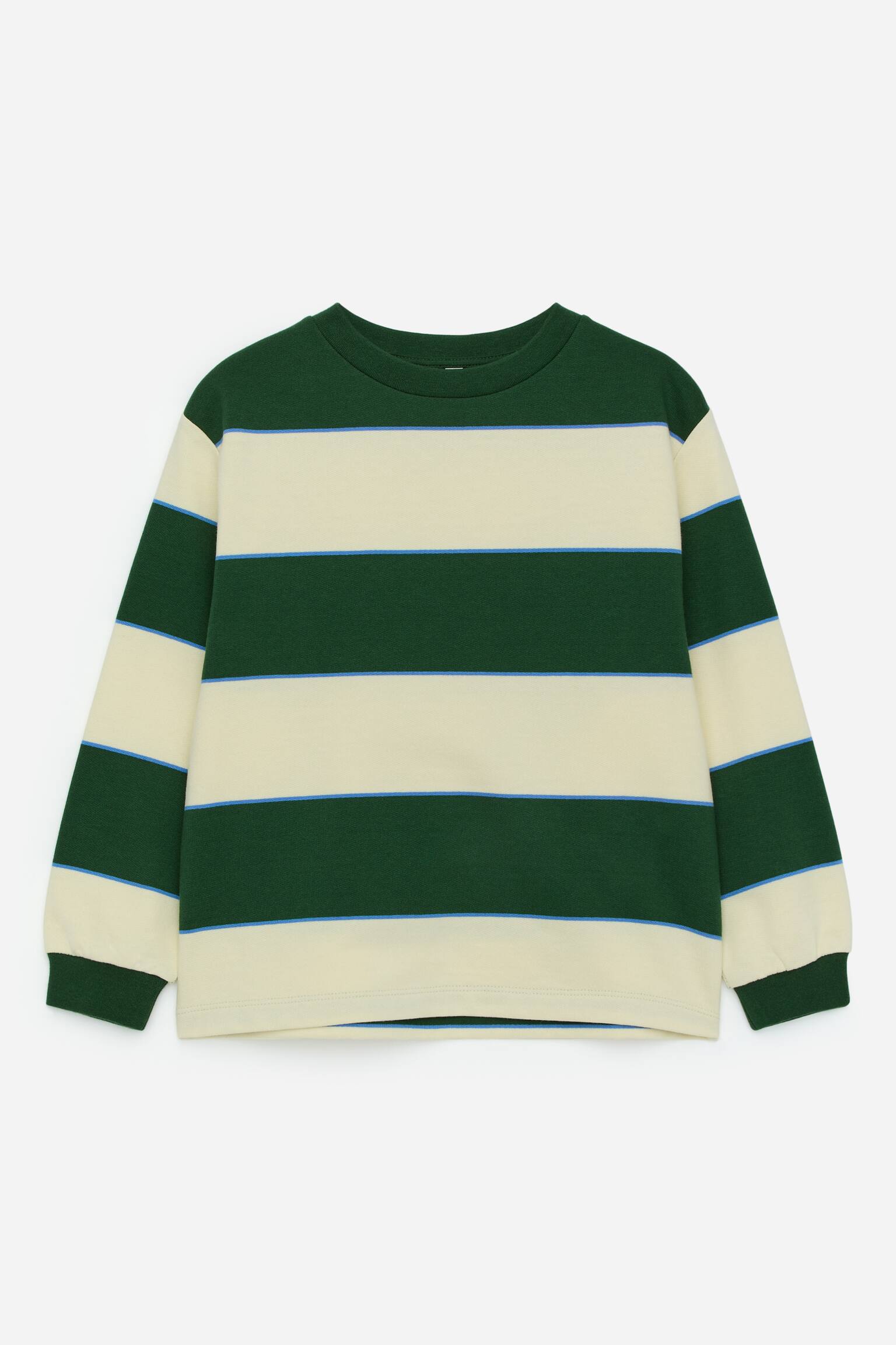 Terry-collegegenser - Grønn/flerfarget/Grønn/off white