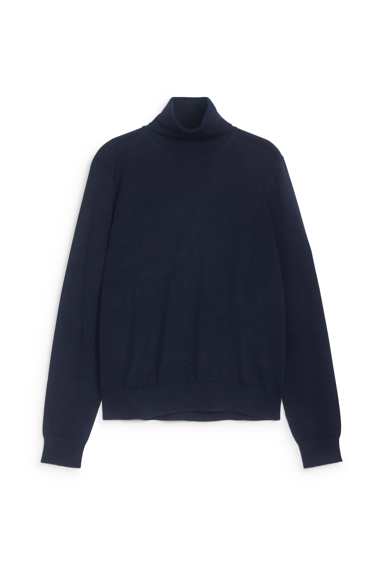 Rollkragenpullover aus Merinowolle - Turtleneck - Langarm 