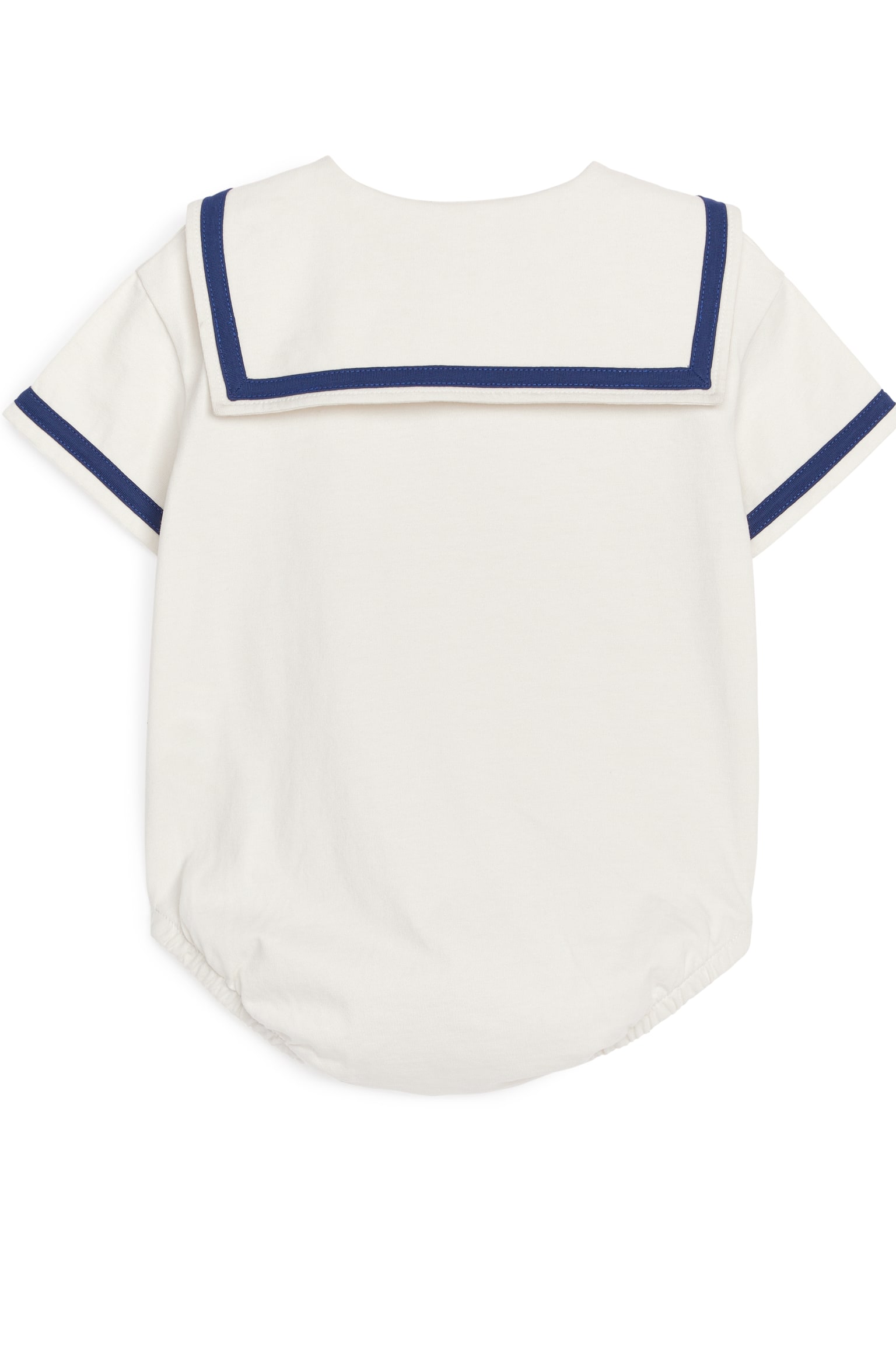 Sailor Romper - White/Blue - 2