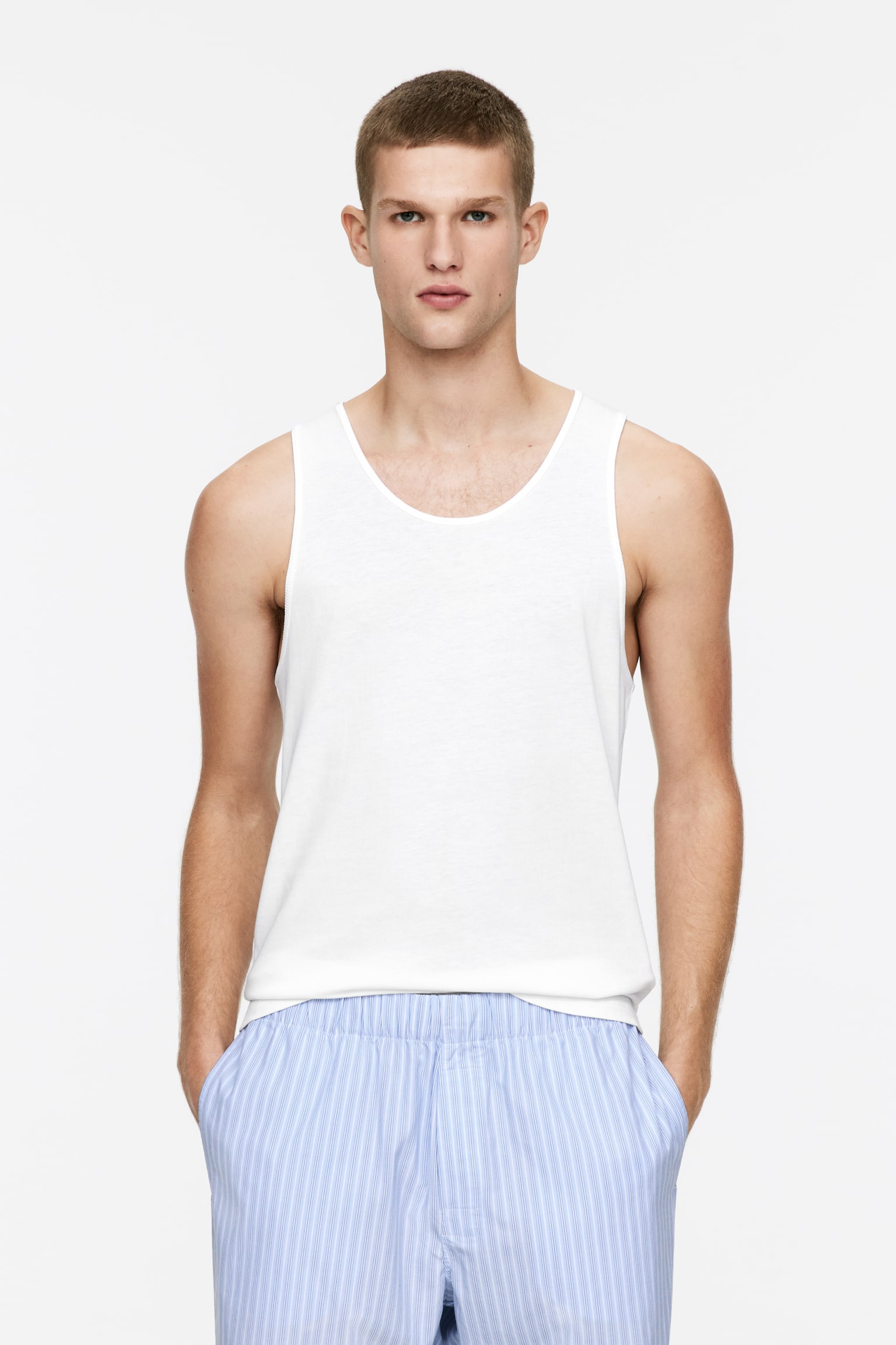 Modal Blend Tanktop - White - 1