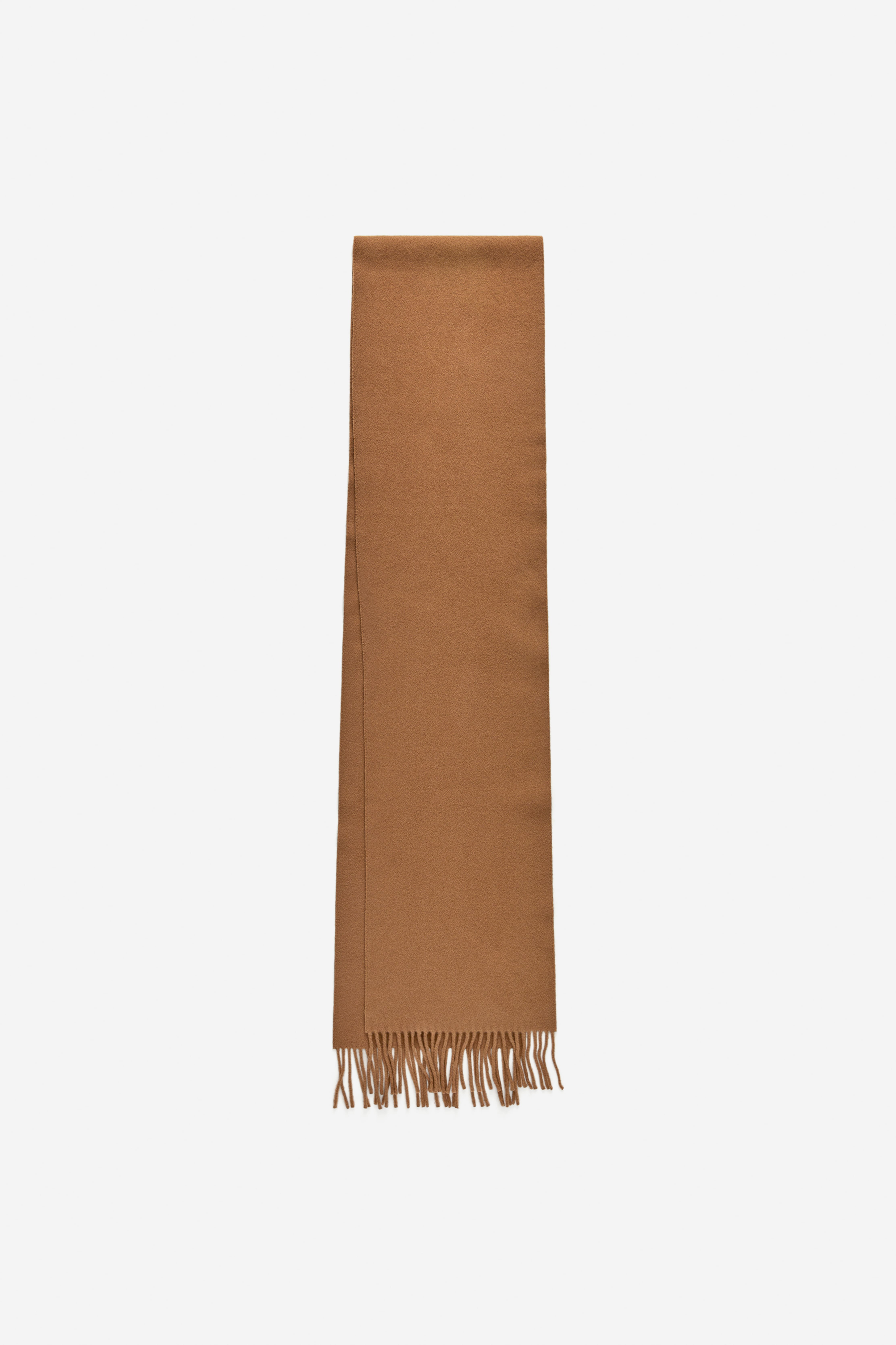 Wollen sjaal - Bruin