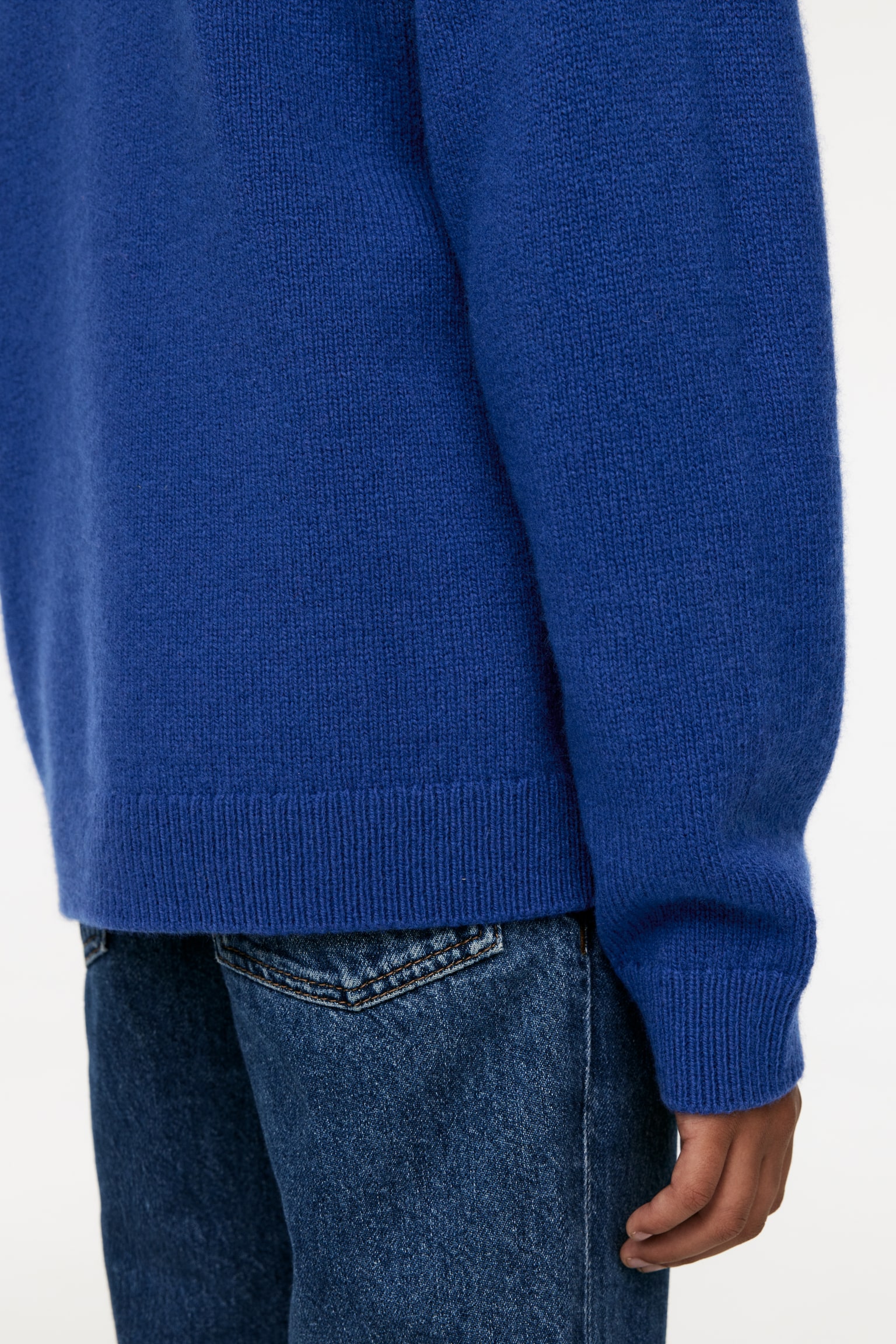 Wool-Blend Jumper - Blue - 3