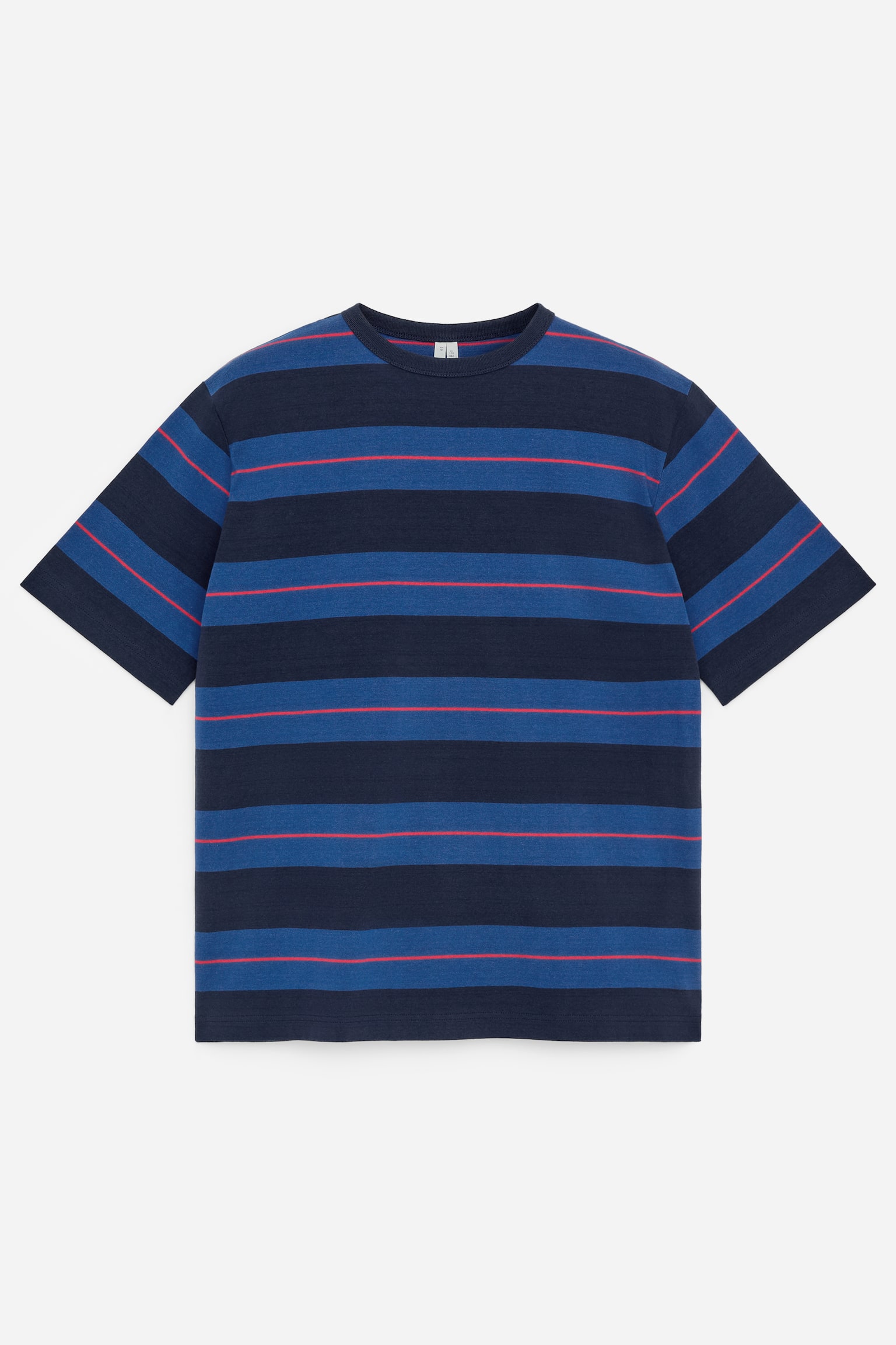 T-shirt décontracté - Bleu/Rayé