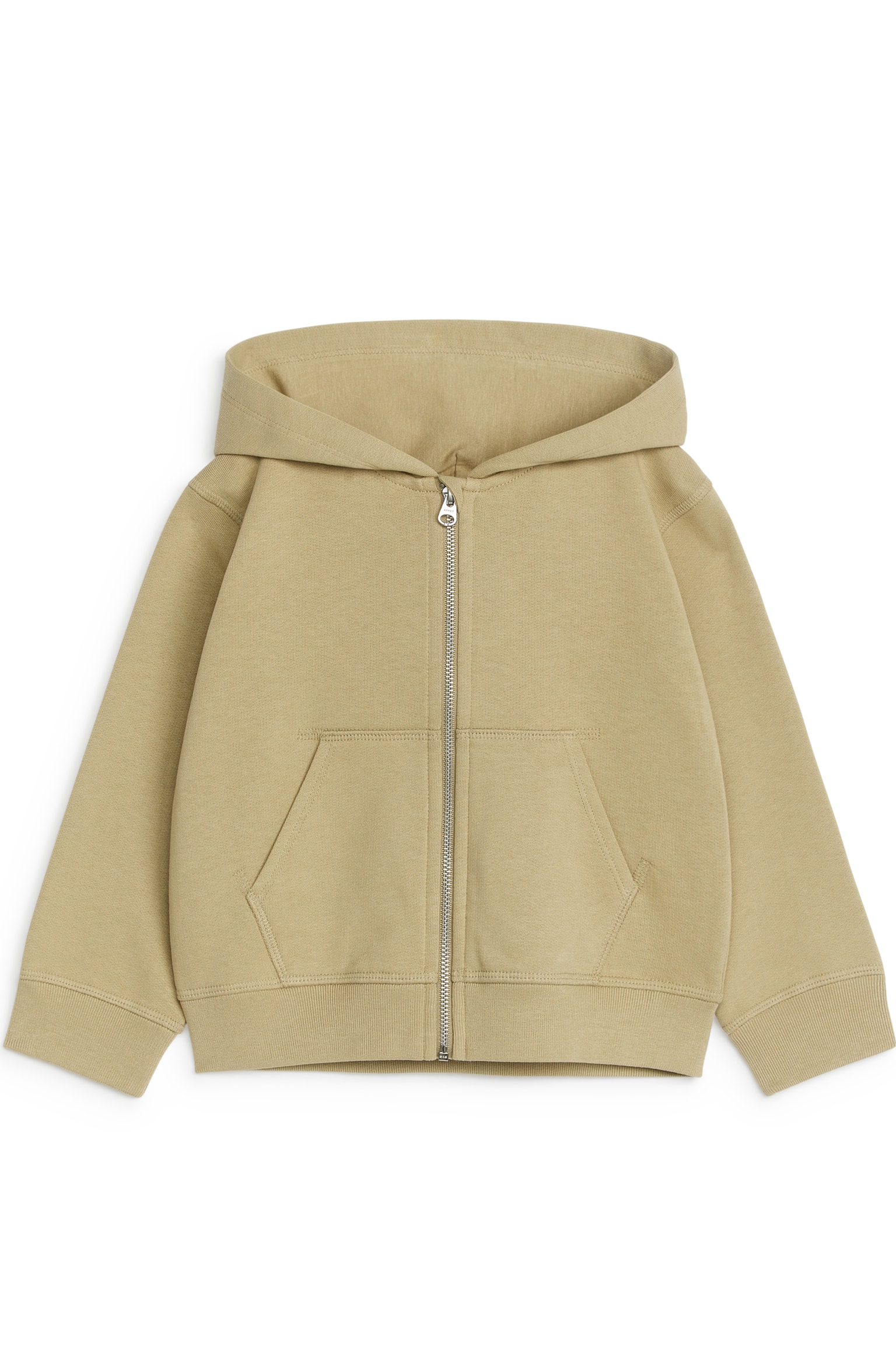 Zip Hoodie - Beige/Light Grey/Dusty Light Blue - 1