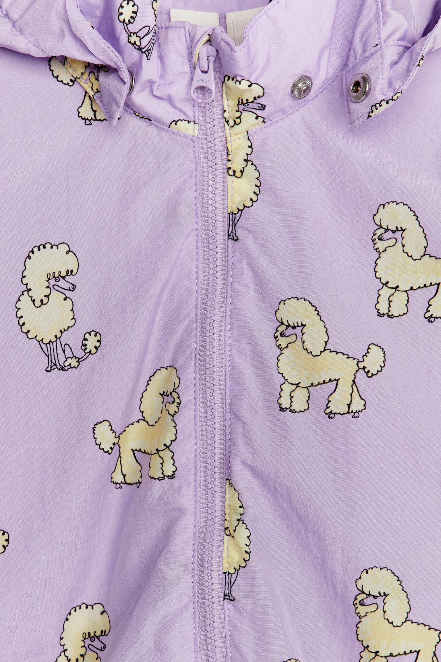 Lined Shell Jacket - Lilac - 2