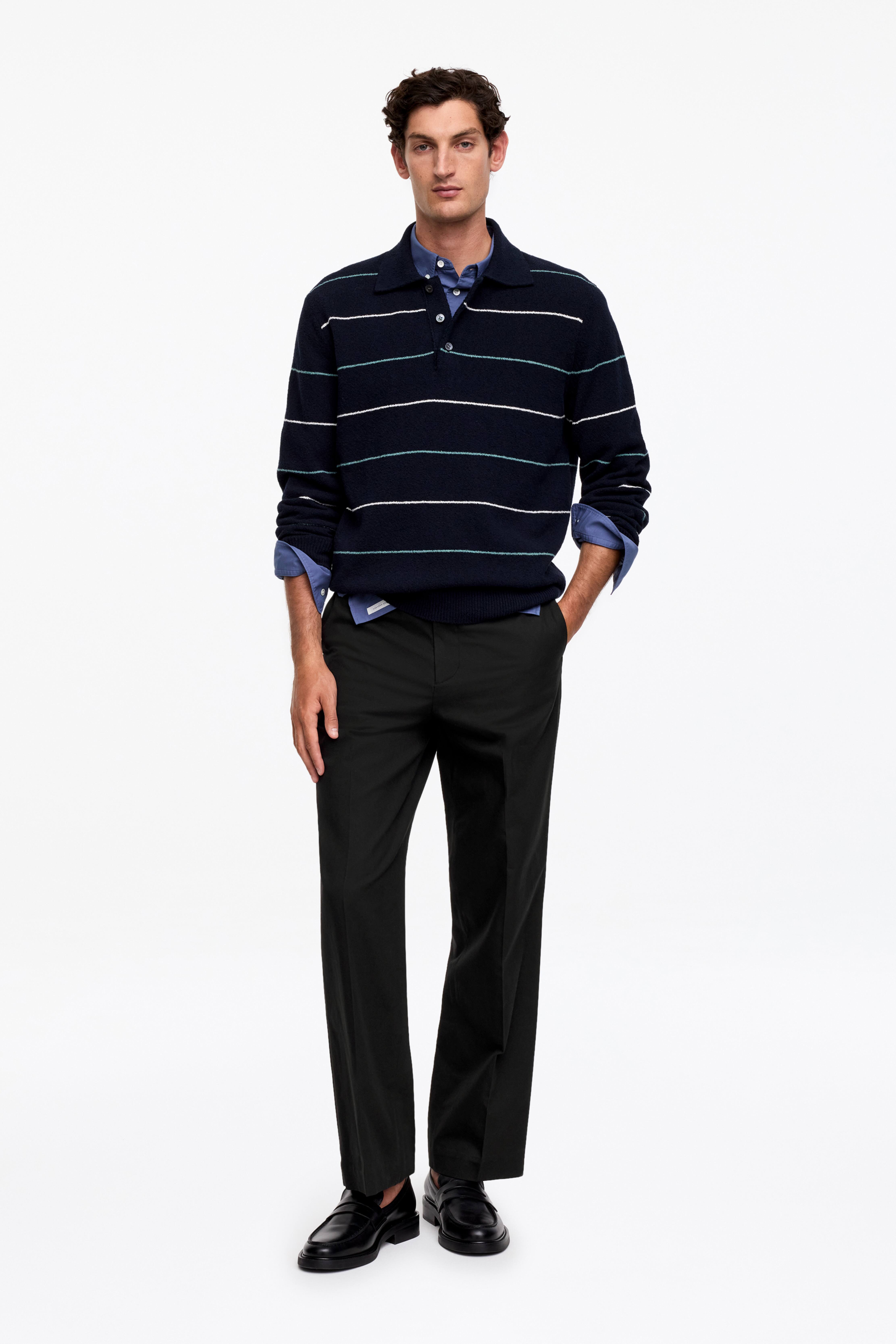 Χαλαρό Παντελόνι από Βαμβάκι Λυοσέλ - Μαύρο