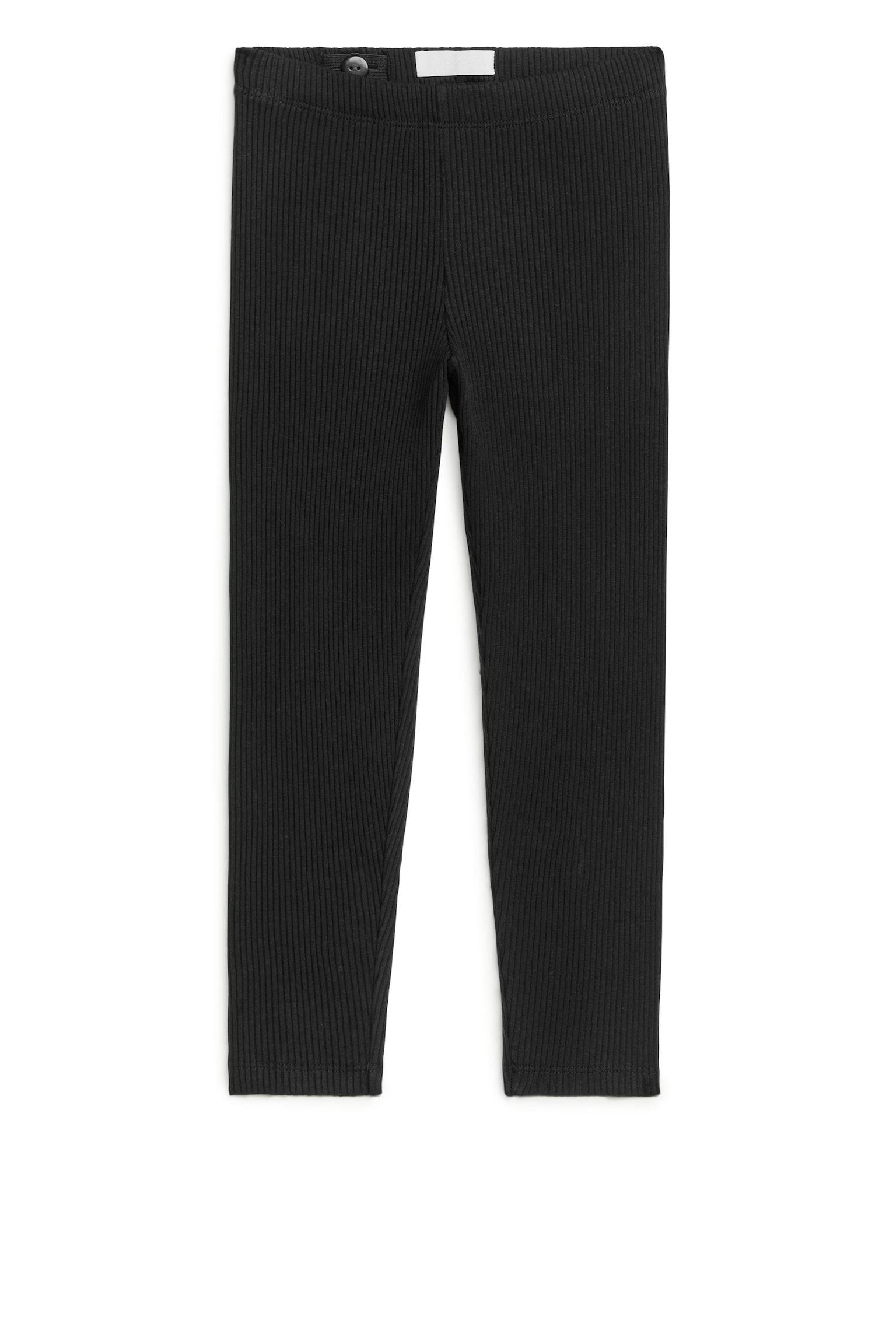 Rib Jersey Leggings - Black/Grey Melange/Blue/Bright Red/Pink - 1