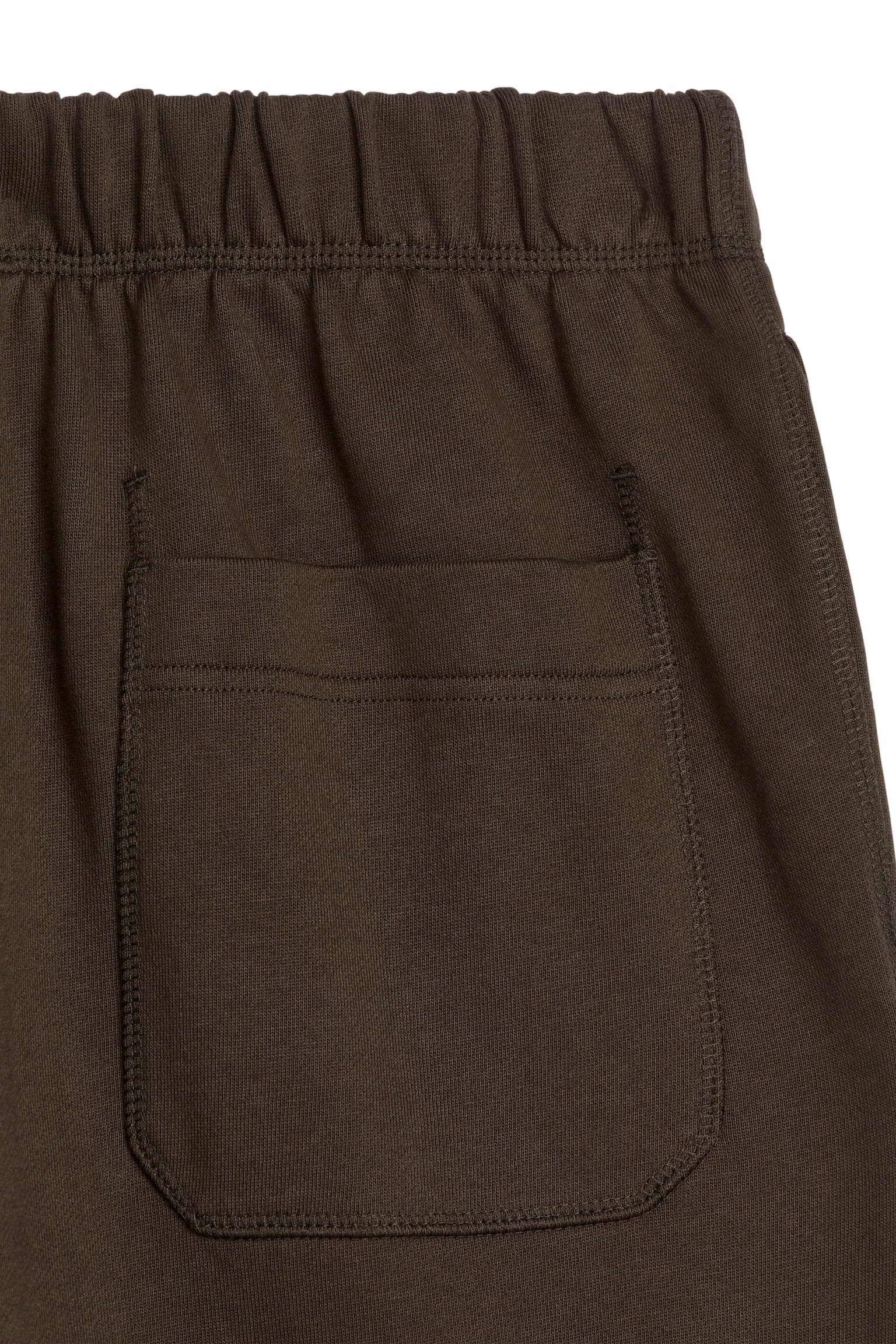 French Terry Sweatpants - Dark Mole/Black - 5