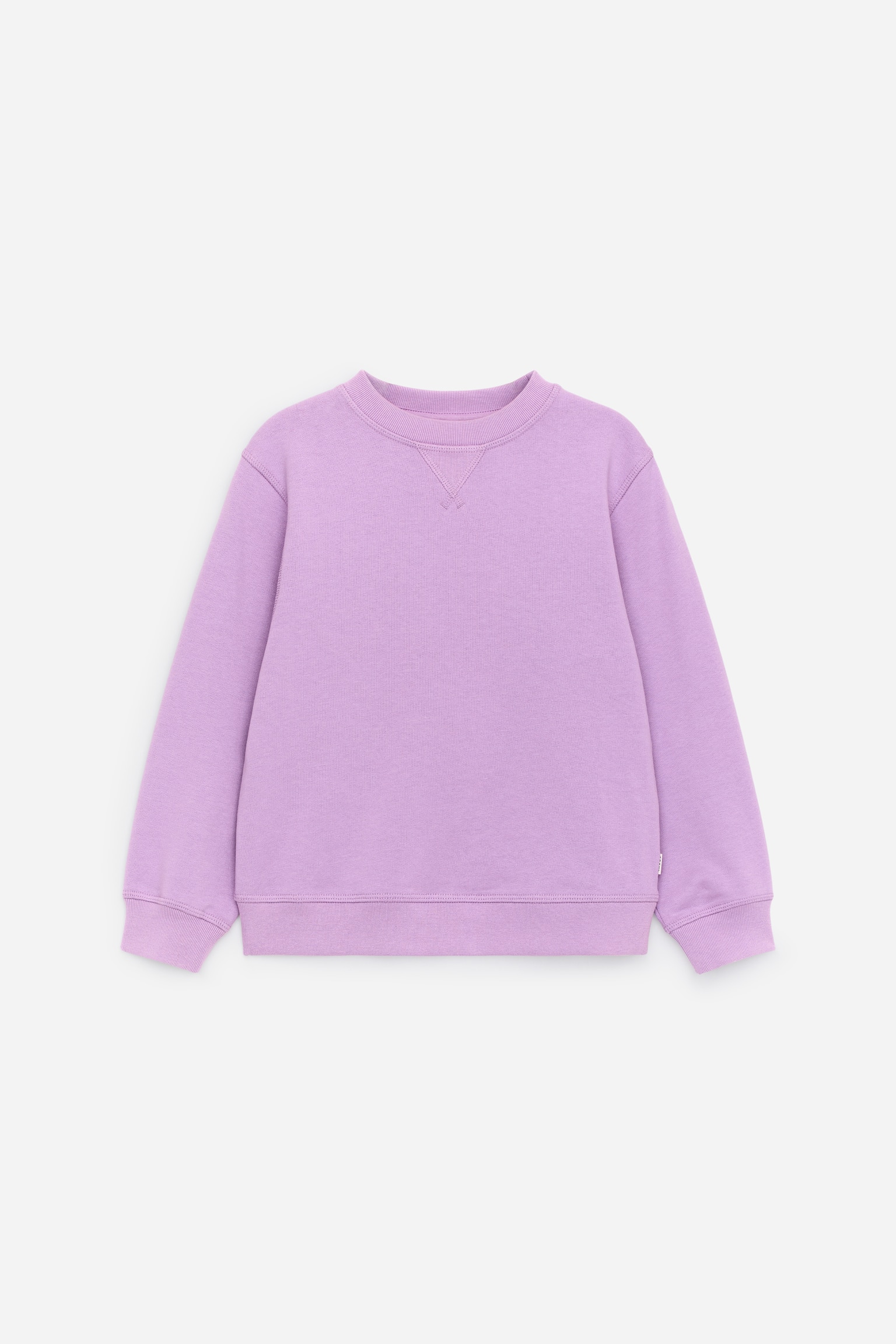 Sweatshirt aus French Terry - Lila/Orange/Rosa/Himmelblau/Beerenrot/Dunkelgrün/Graumeliert/Grün/Burgunderrot/Fliederrosa/Dunkelblau