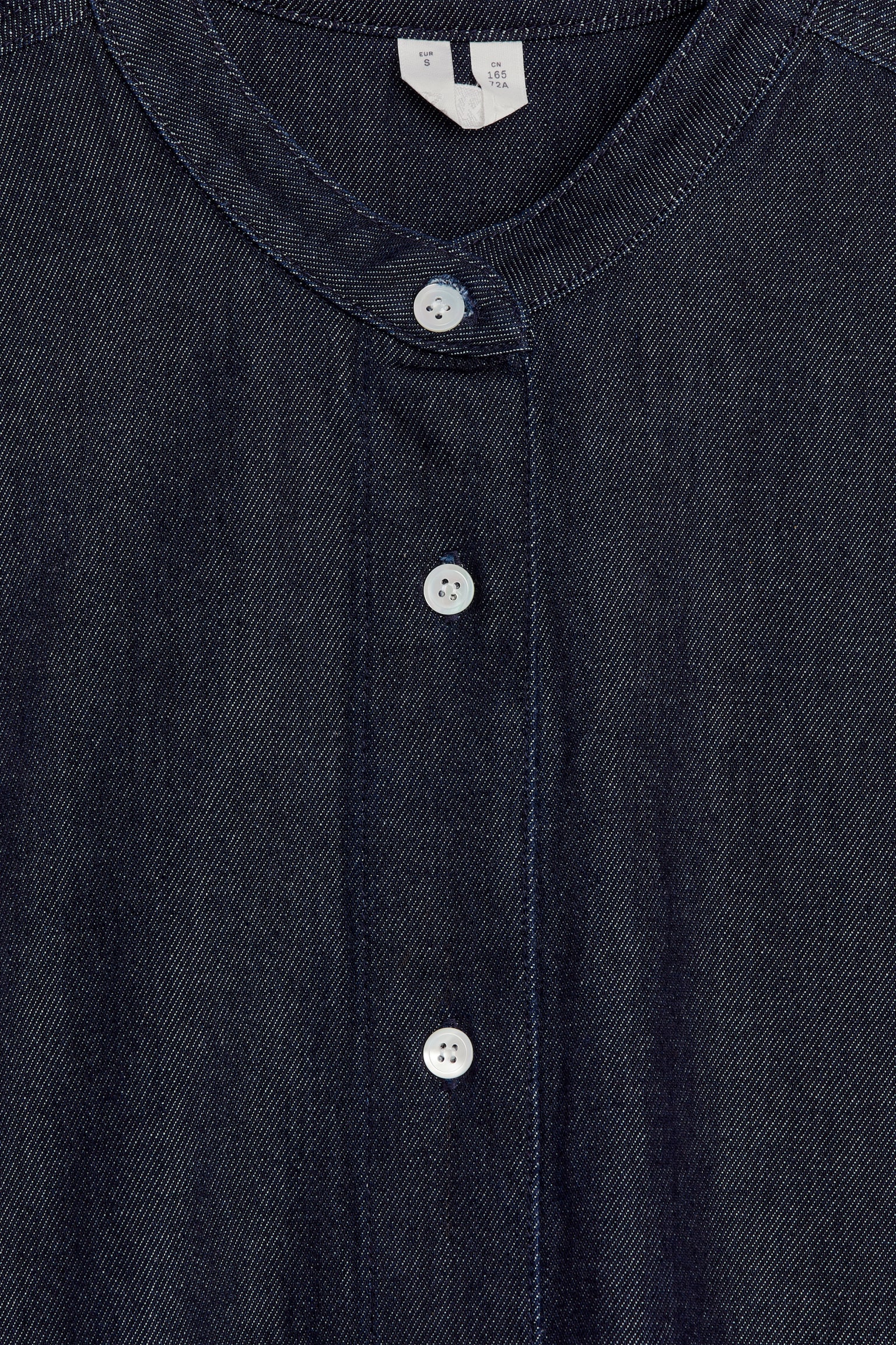 Raw Denim Shirt - Dark Blue - 6