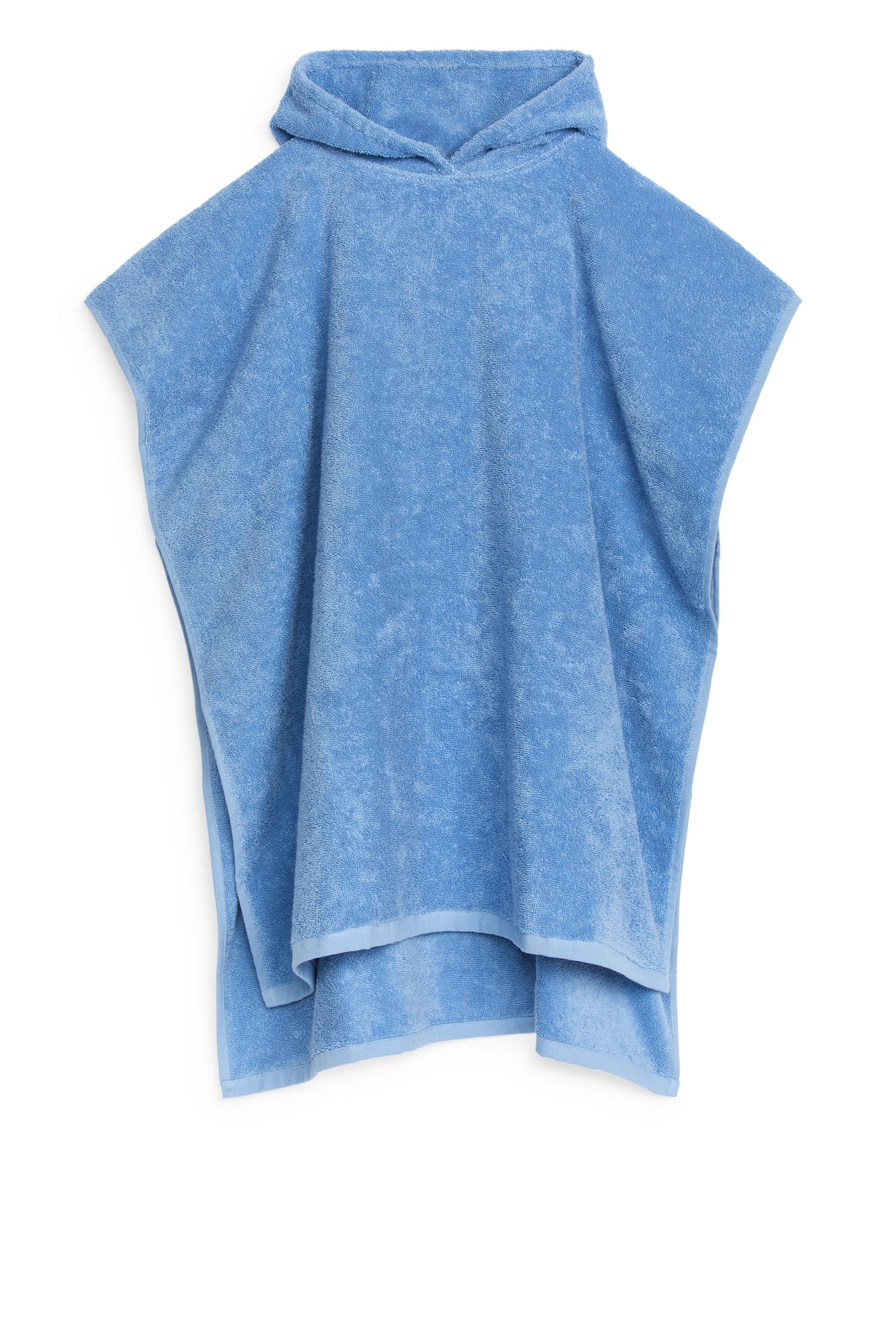 Hooded Towel - Blue/Blue/White/White/Beige - 1